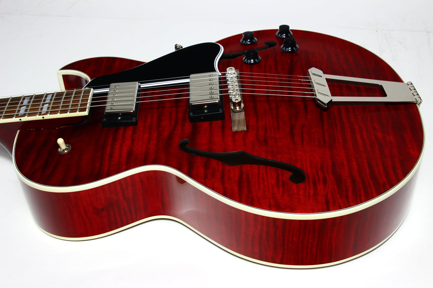 2011 Gibson Custom Shop Memphis ES-175 Wine Red Jazz Archtop Electric Guitar - Beautiful Figuring!
