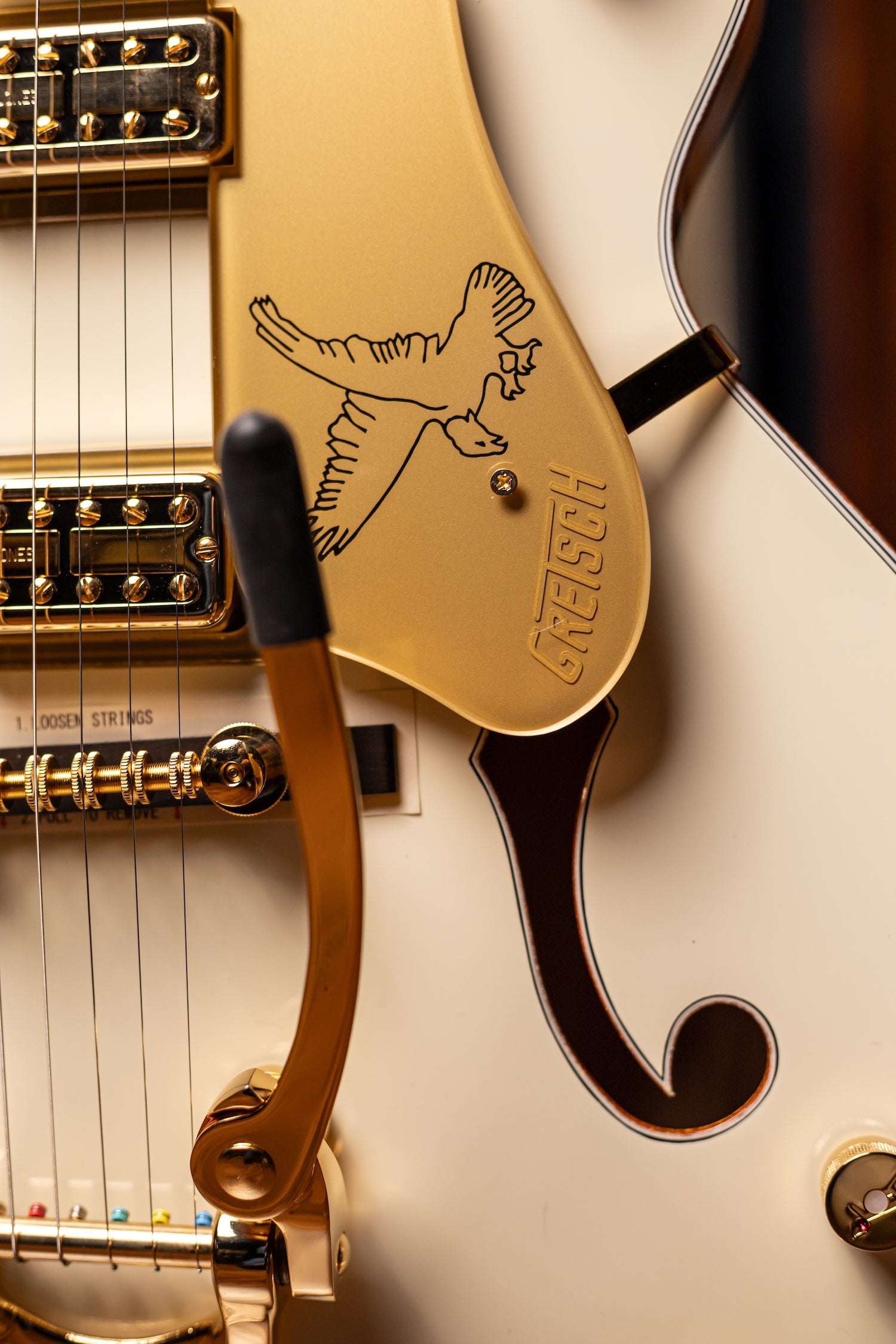Gretsch G6136T-59 Vintage Select 1959 Falcon - Vintage White, Bigsby