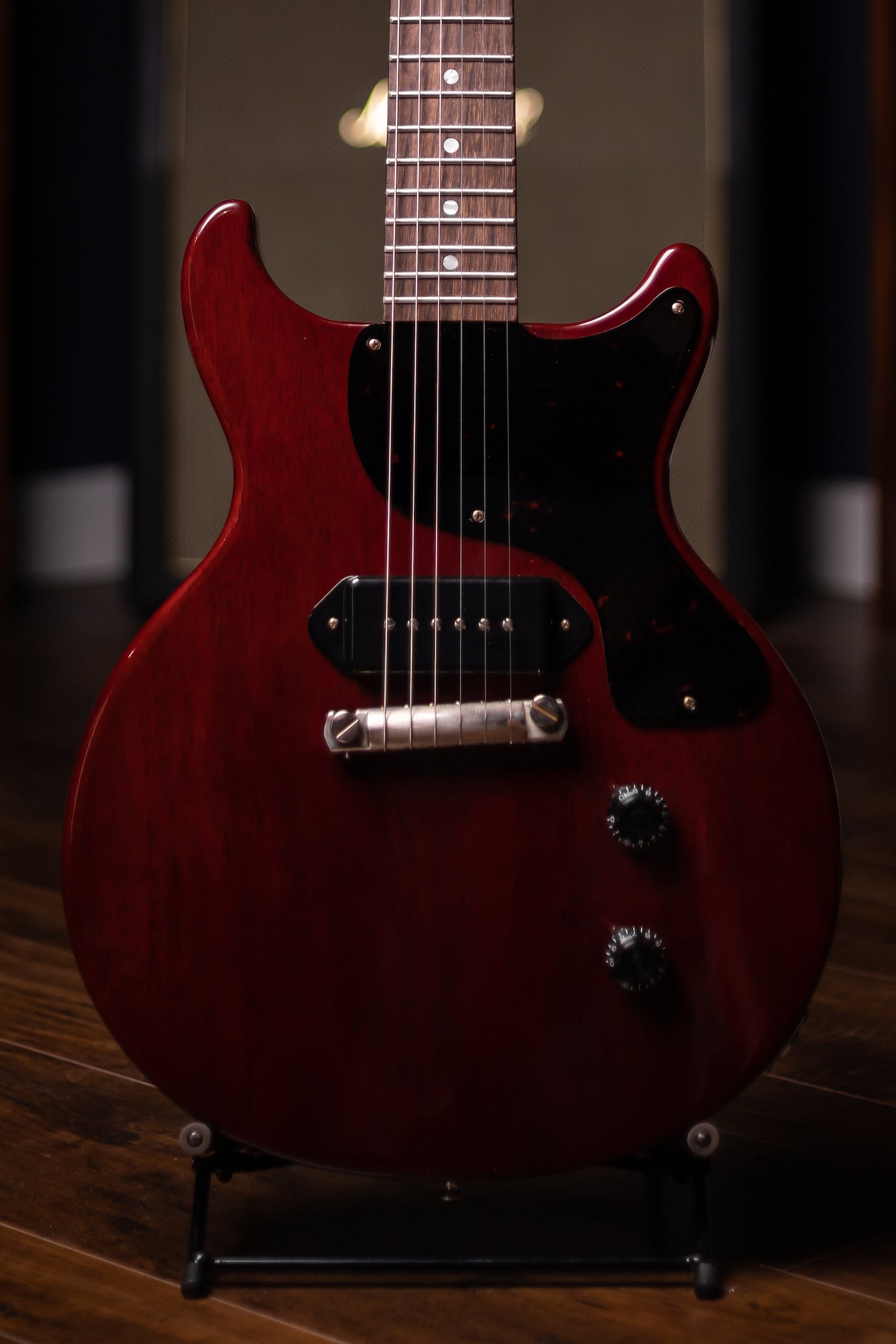 2022 Gibson Custom Shop 1958 Les Paul Junior Double Cut Electric Guitar - Cherry Red