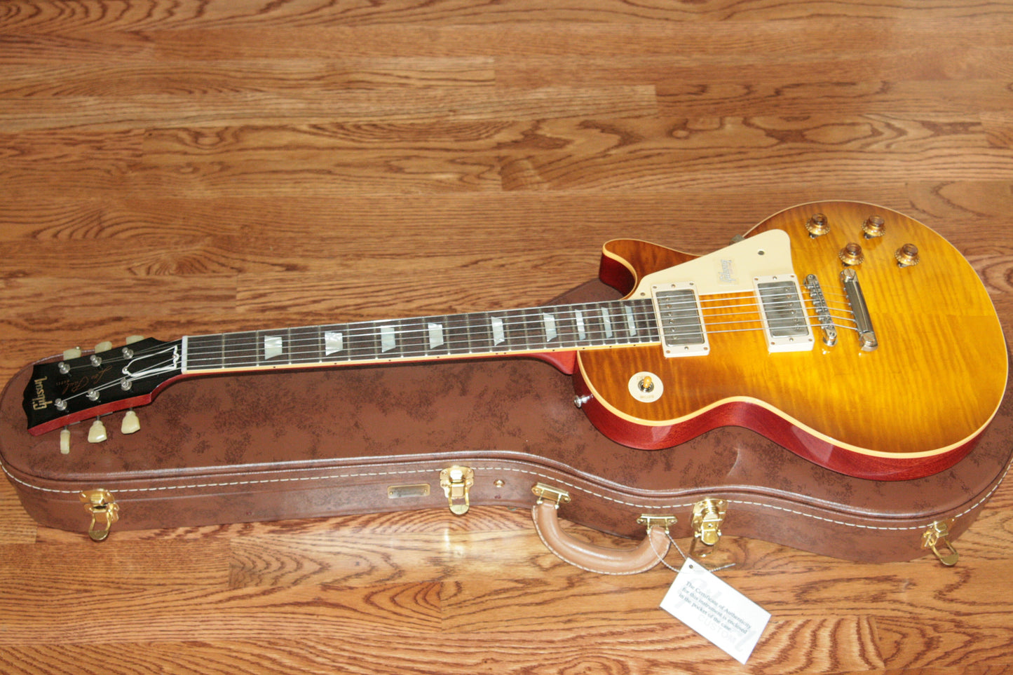 2018 Gibson 1959 Les Paul Historic Reissue! R9 59 HONEY LEMON FADE Custom Shop TH Spec