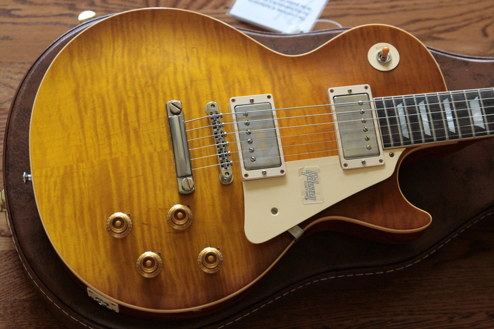2018 Gibson 1959 Les Paul Historic Reissue! R9 59 HONEY LEMON FADE Custom Shop TH Spec