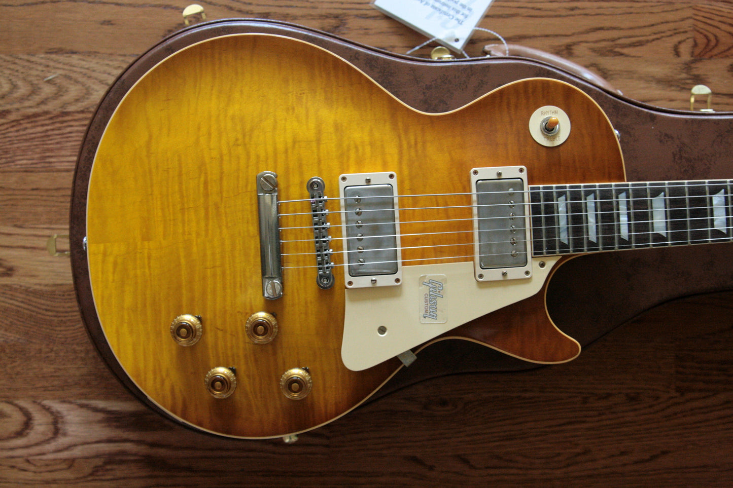 2018 Gibson 1959 Les Paul Historic Reissue! R9 59 HONEY LEMON FADE Custom Shop TH Spec