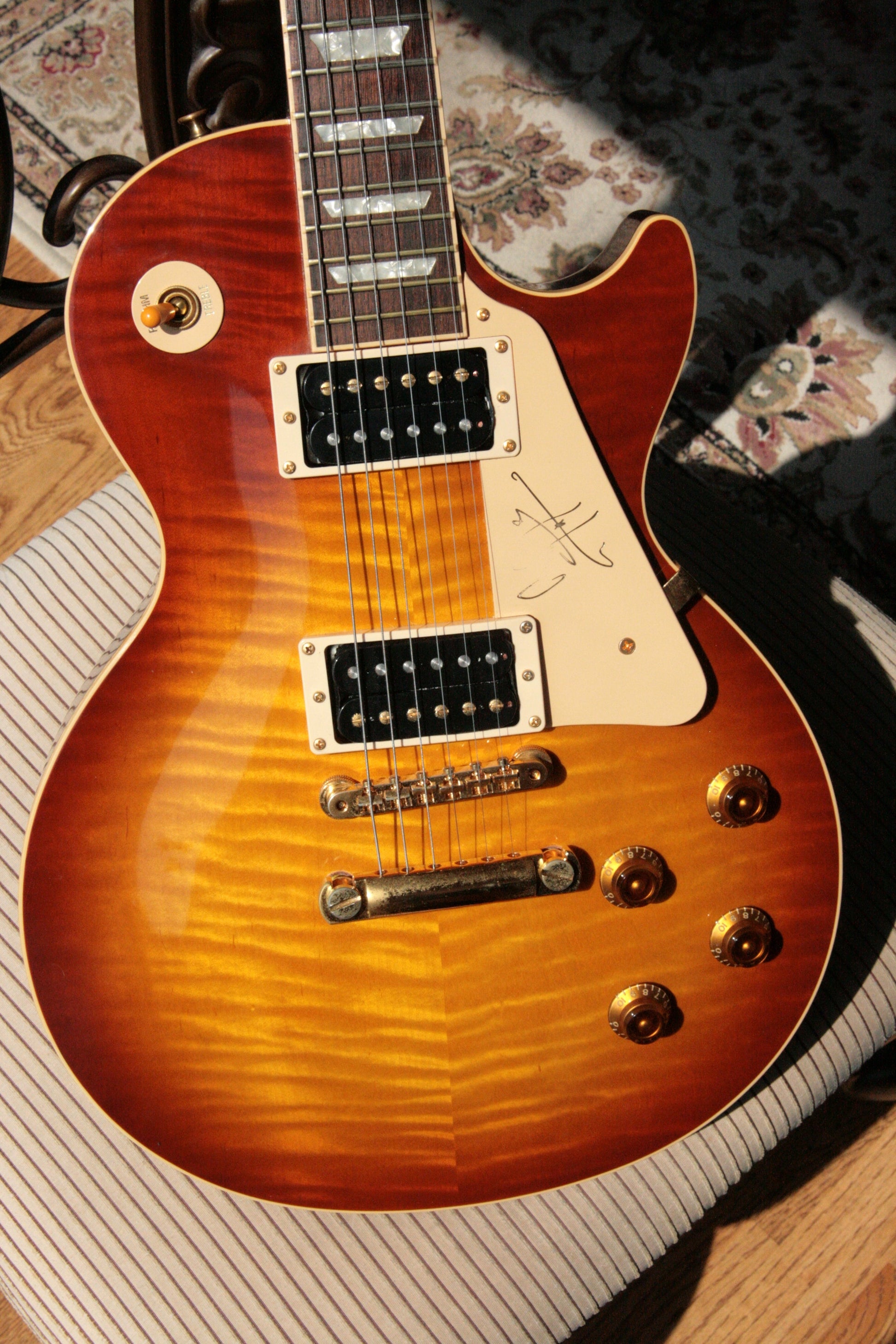 1997 Gibson Jimmy Page Les Paul Standard 1959 Flametop Signature Model! Iced Tea