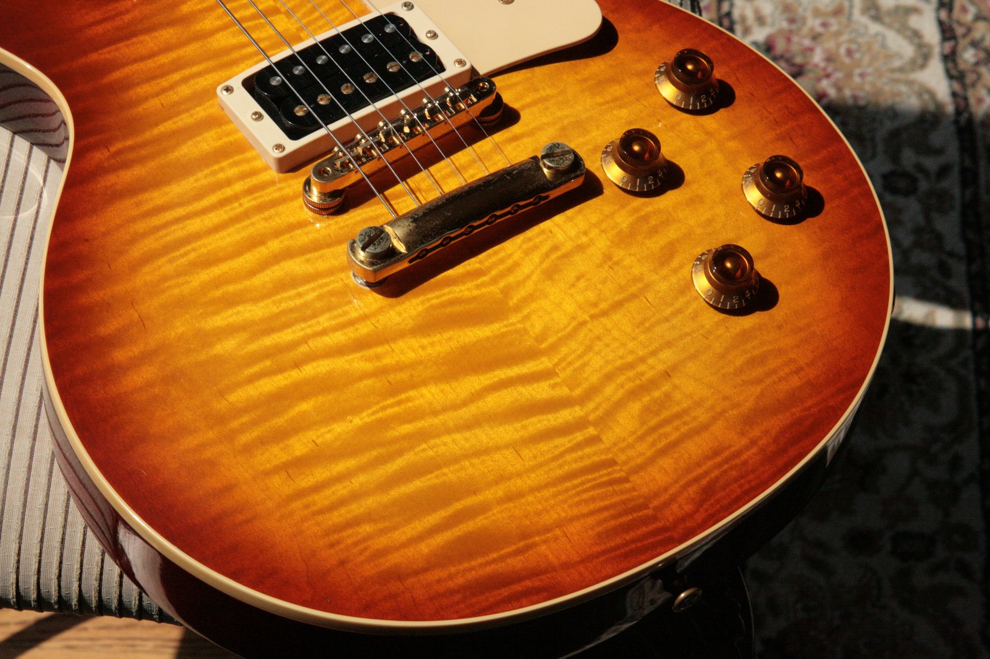 1997 Gibson Jimmy Page Les Paul Standard 1959 Flametop Signature Model! Iced Tea