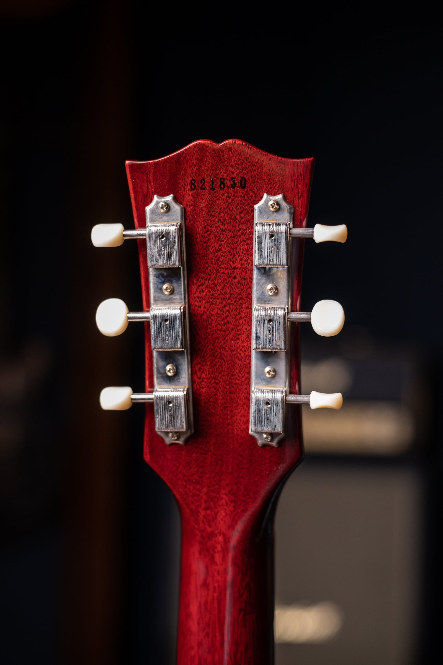 2022 Gibson Custom Shop 1958 Les Paul Junior Double Cut Electric Guitar - Cherry Red