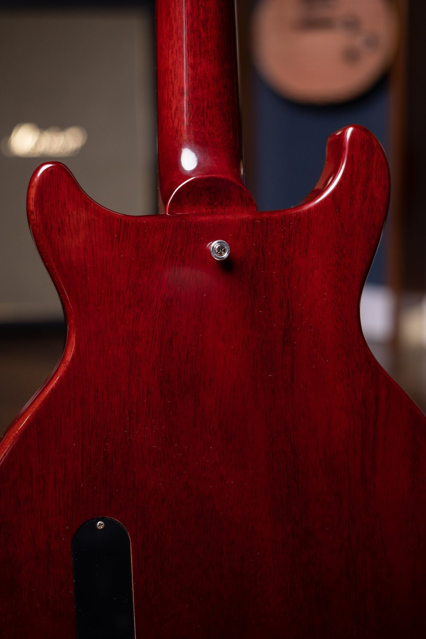 2022 Gibson Custom Shop 1958 Les Paul Junior Double Cut Electric Guitar - Cherry Red
