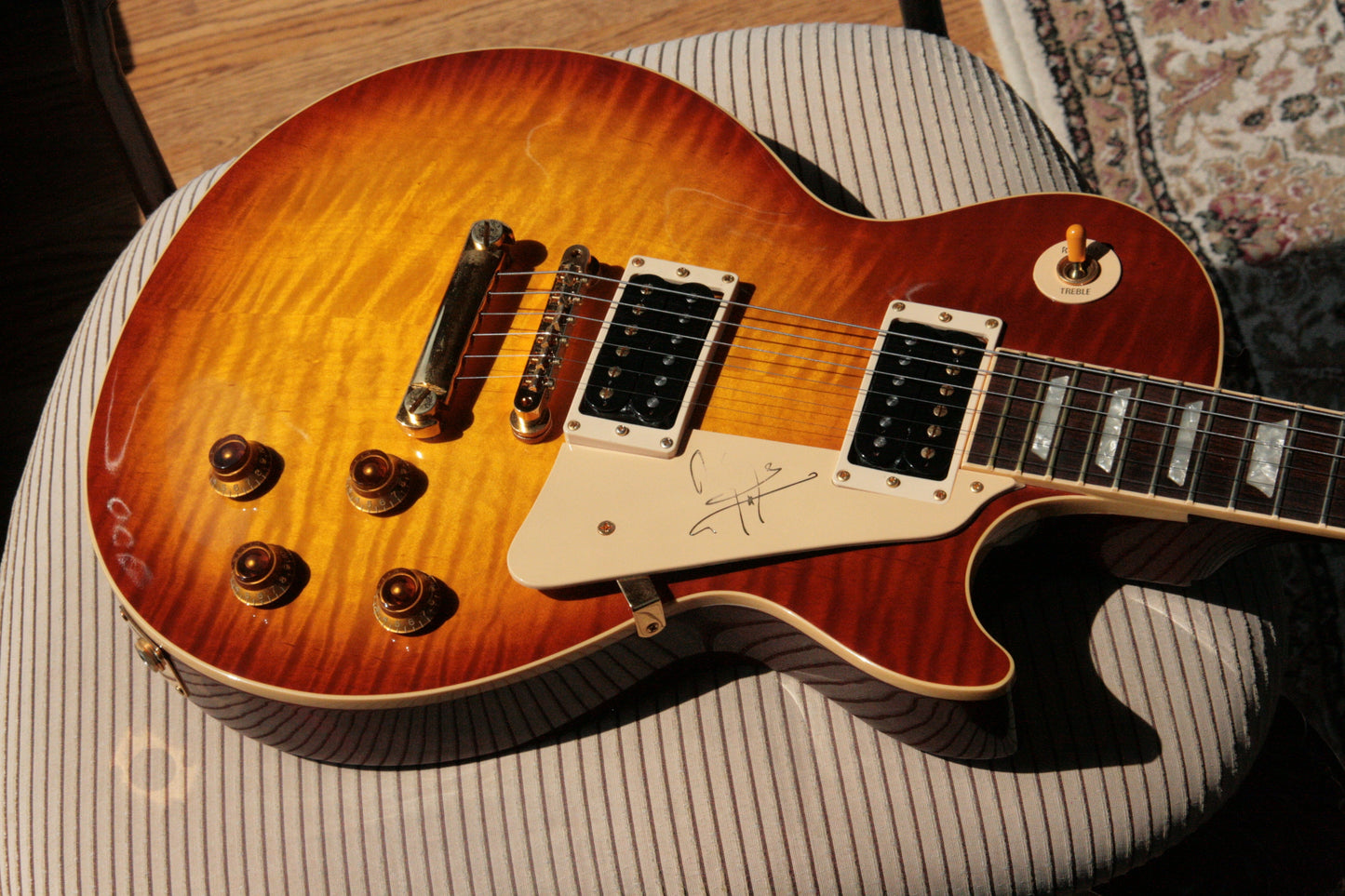 1997 Gibson Jimmy Page Les Paul Standard 1959 Flametop Signature Model! Iced Tea