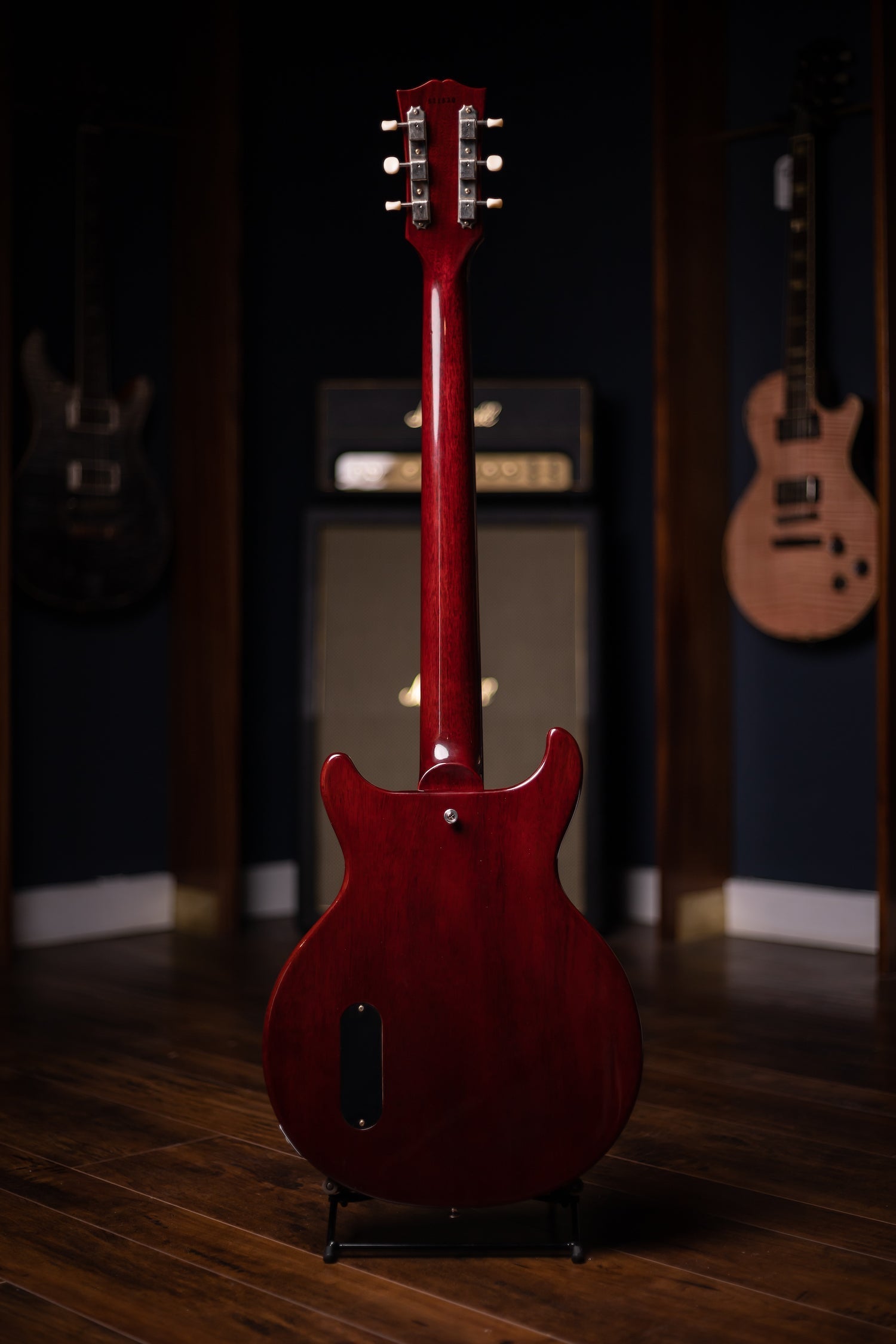 2022 Gibson Custom Shop 1958 Les Paul Junior Double Cut Electric Guitar - Cherry Red