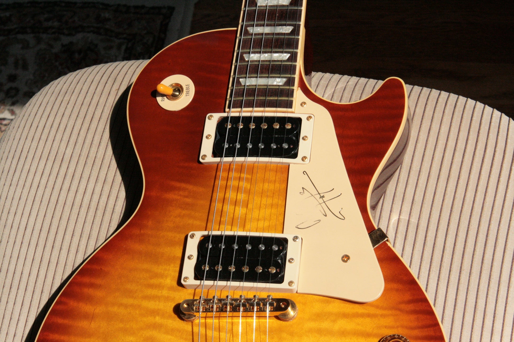 1997 Gibson Jimmy Page Les Paul Standard 1959 Flametop Signature Model! Iced Tea