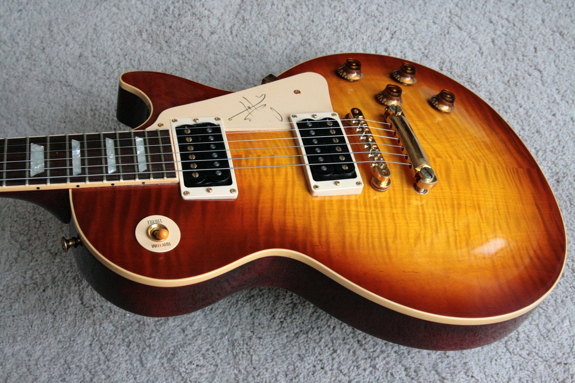 1997 Gibson Jimmy Page Les Paul Standard 1959 Flametop Signature Model! Iced Tea