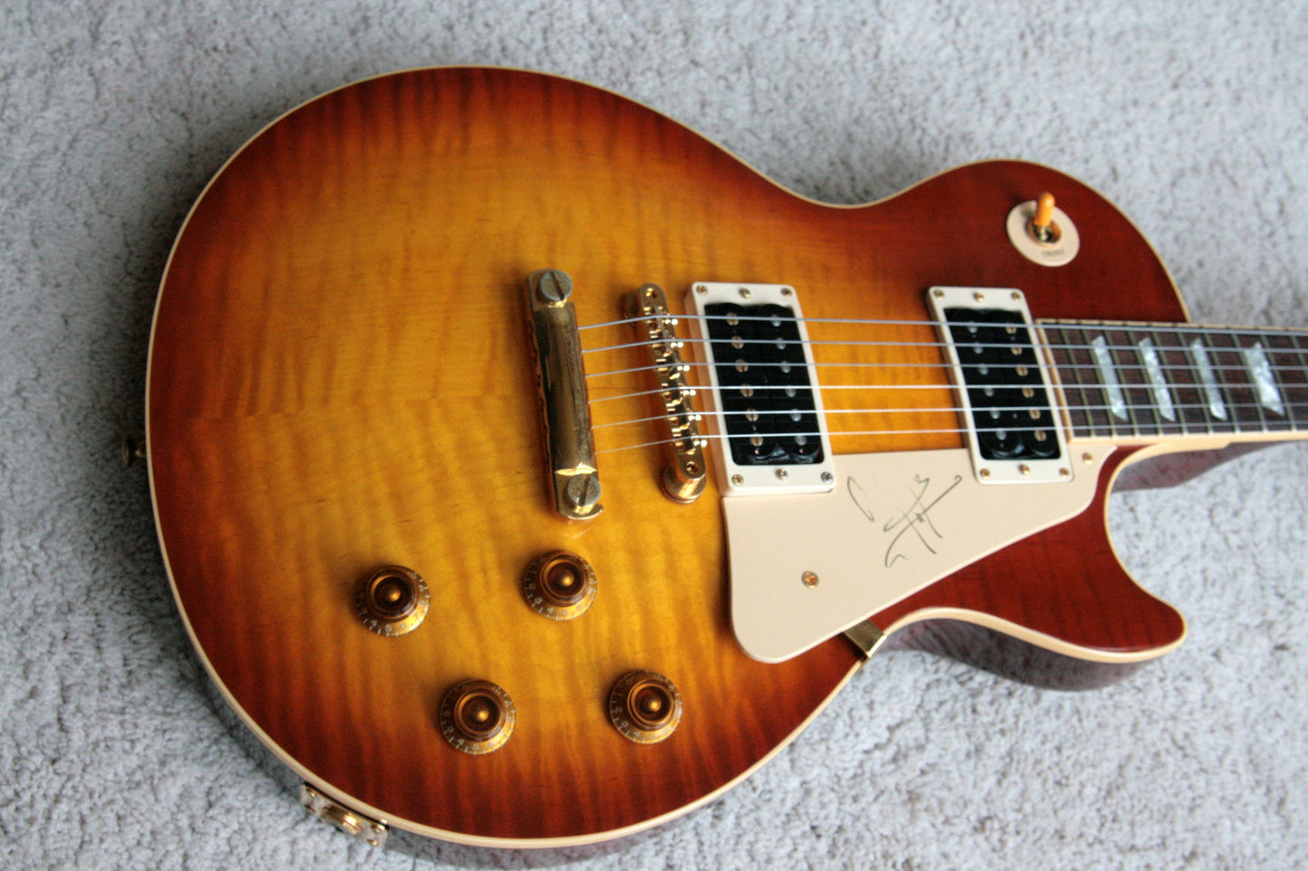 1997 Gibson Jimmy Page Les Paul Standard 1959 Flametop Signature Model! Iced Tea