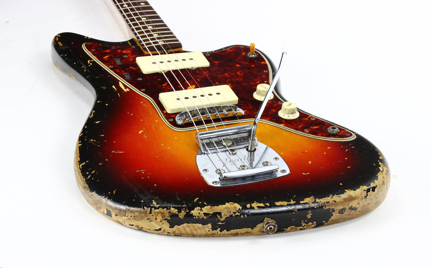 1961 Fender Jazzmaster | Original Vintage Guitar, Slab-Board, Sunburst!