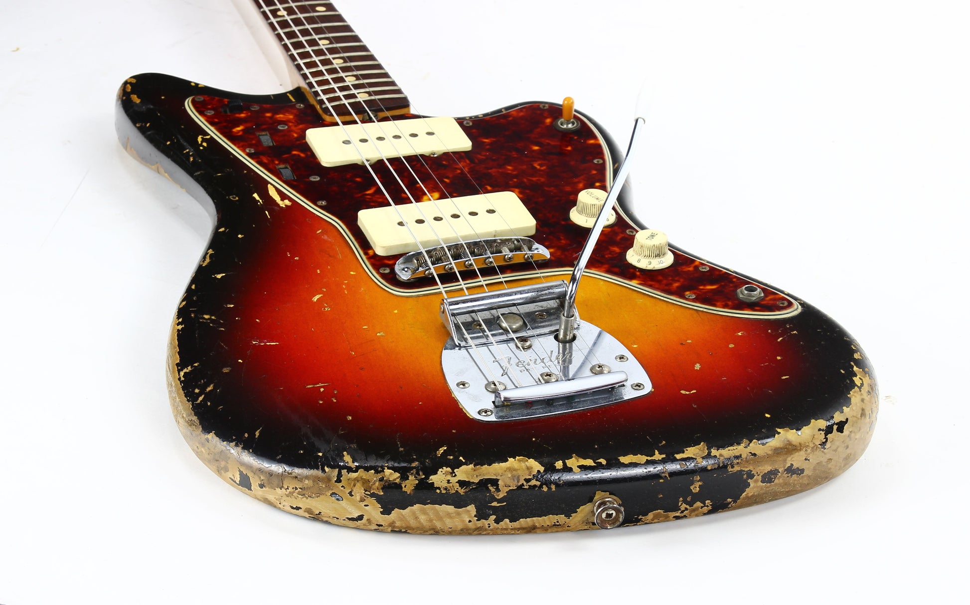 1961 Fender Jazzmaster | Original Vintage Guitar, Slab-Board, Sunburst!