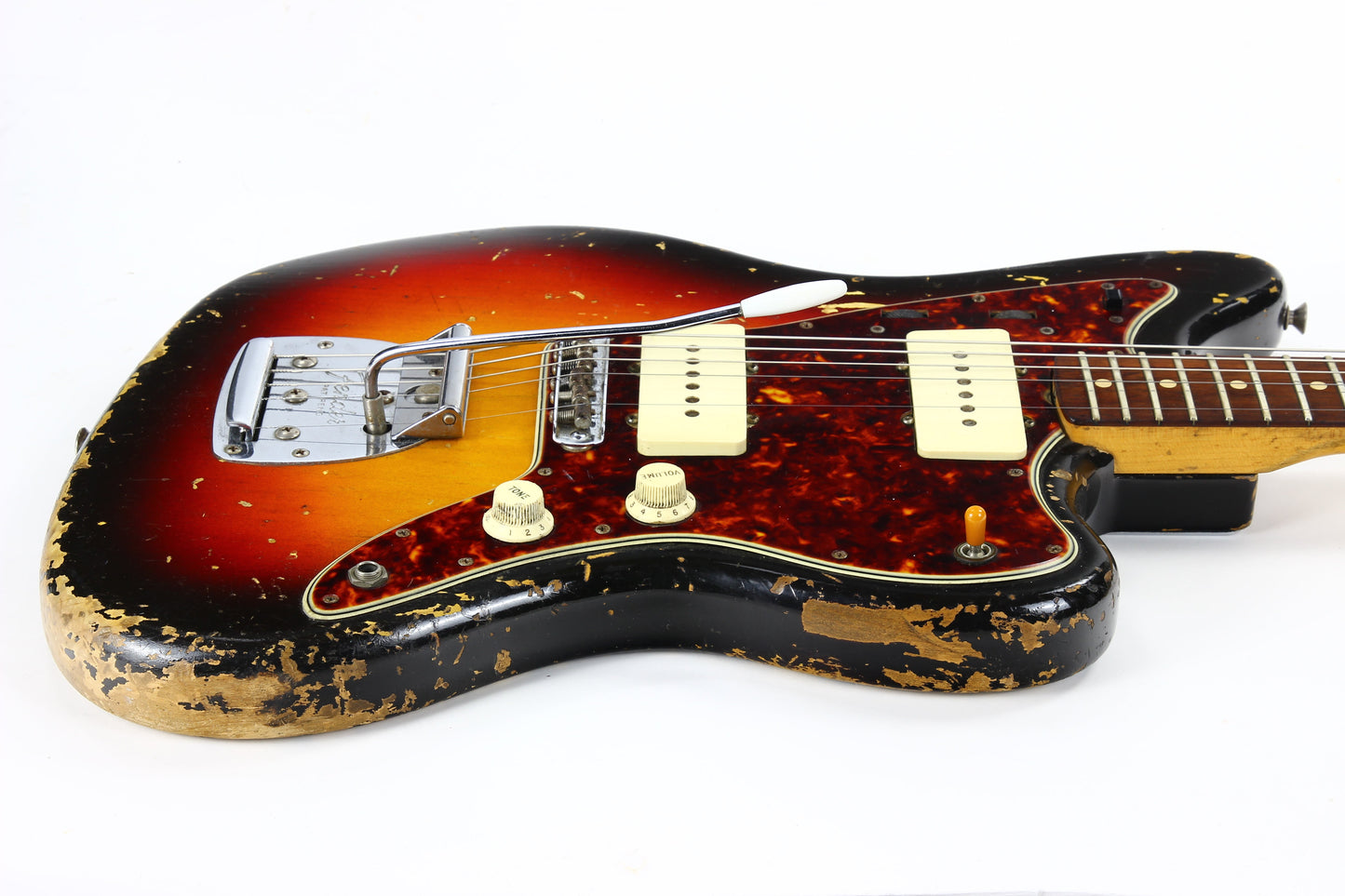 1961 Fender Jazzmaster | Original Vintage Guitar, Slab-Board, Sunburst!
