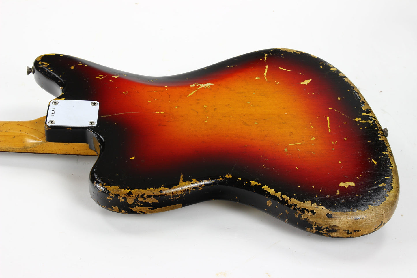 1961 Fender Jazzmaster | Original Vintage Guitar, Slab-Board, Sunburst!