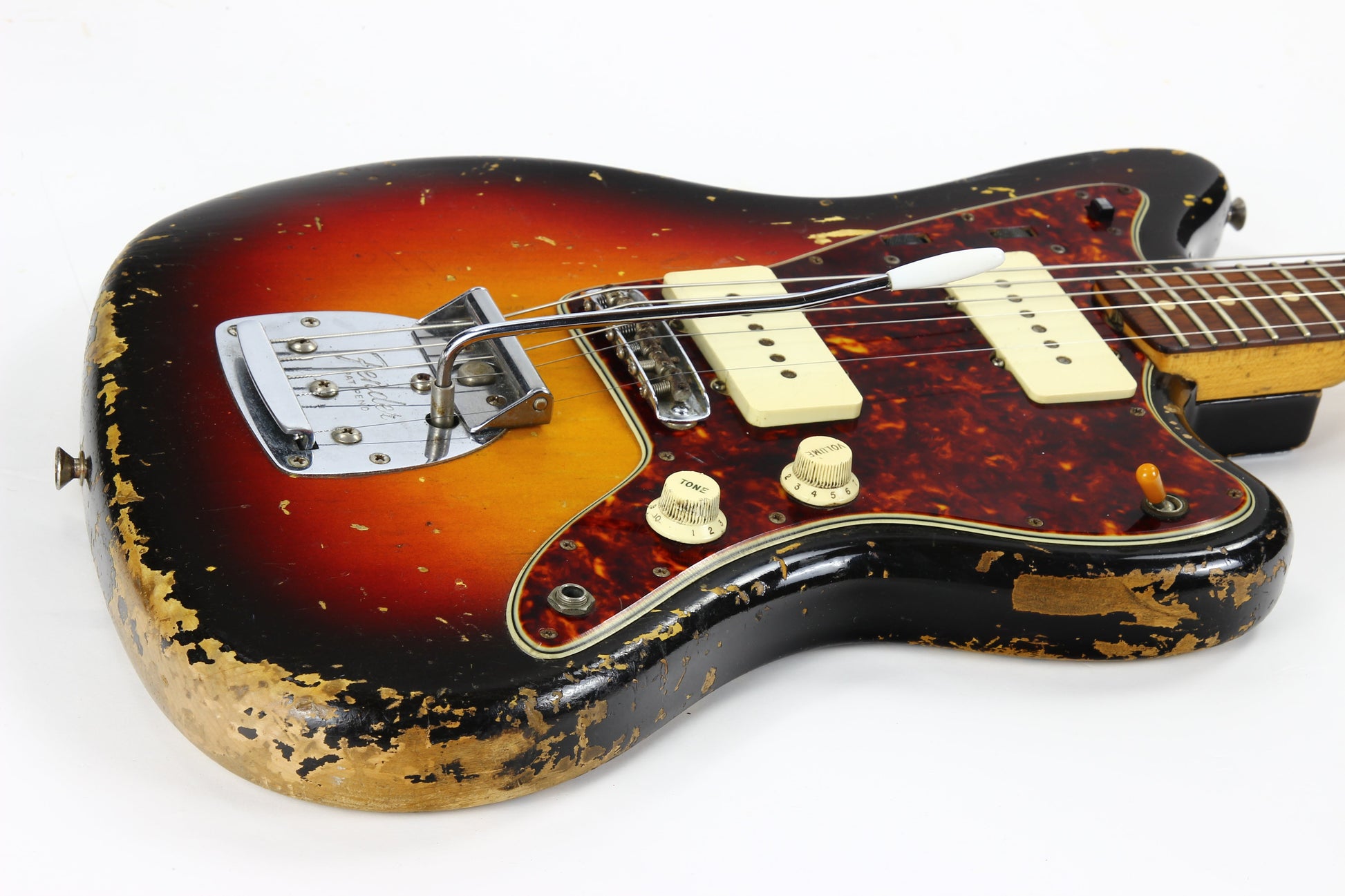1961 Fender Jazzmaster | Original Vintage Guitar, Slab-Board, Sunburst!