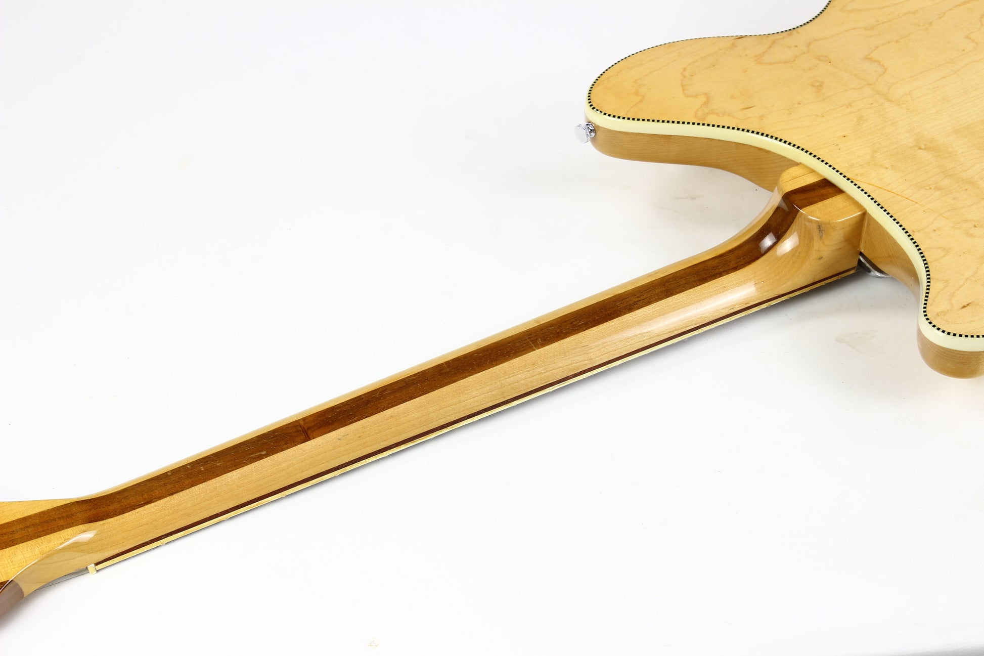 1969 Rickenbacker 375 Mapleglo Vintage Hollowbody Electric  w Original Case 3 Toaster Pickups!