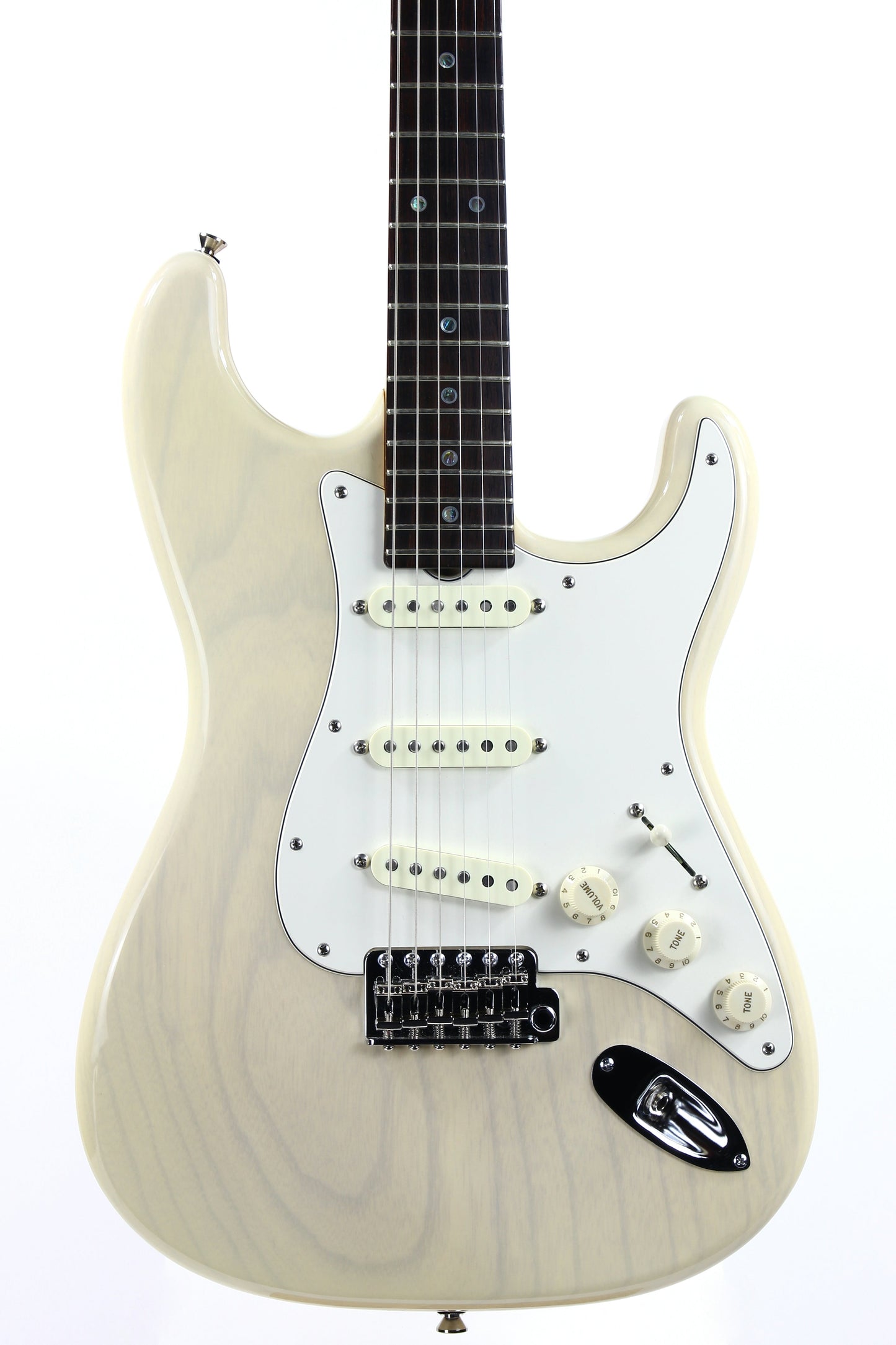 2013 Grosh 20th Anniversary NOS Retro BRAZILIAN ROSEWOOD Board -- Birdseye Maple, 1-Piece Swamp Ash, Mary Kay Strat S Stratocaster