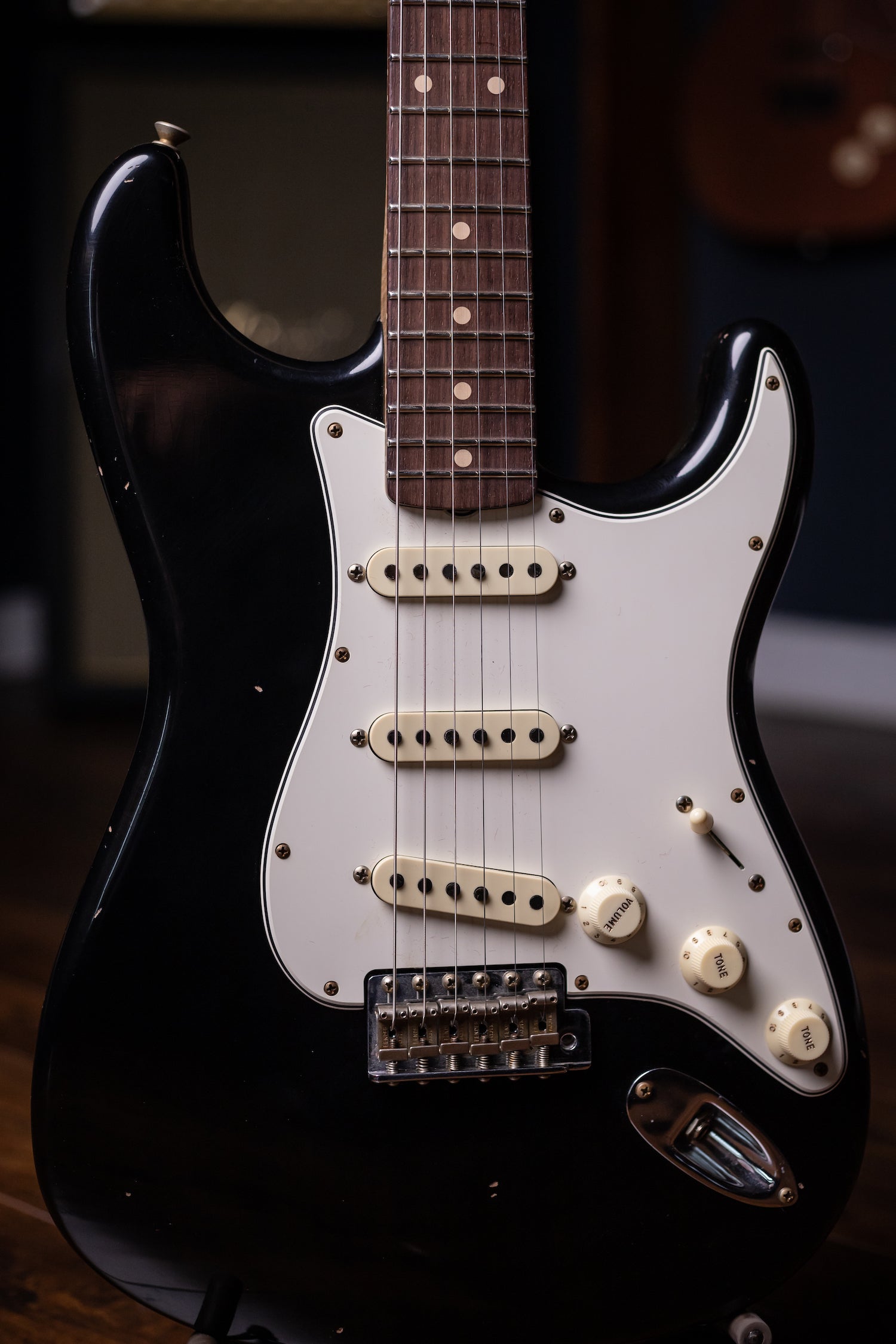 Used 2023 Fender Custom Shop 1960 Journeyman Relic Stratocaster Electric Guitar - Black