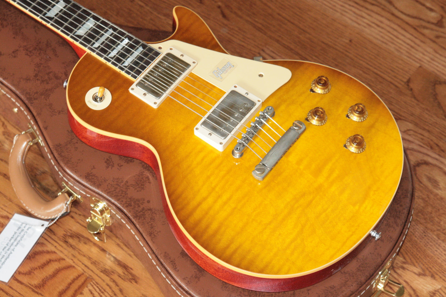 2018 Gibson 1958 Les Paul Historic Reissue! R8 58 Honey Lemon Fade Custom Shop TH Specs