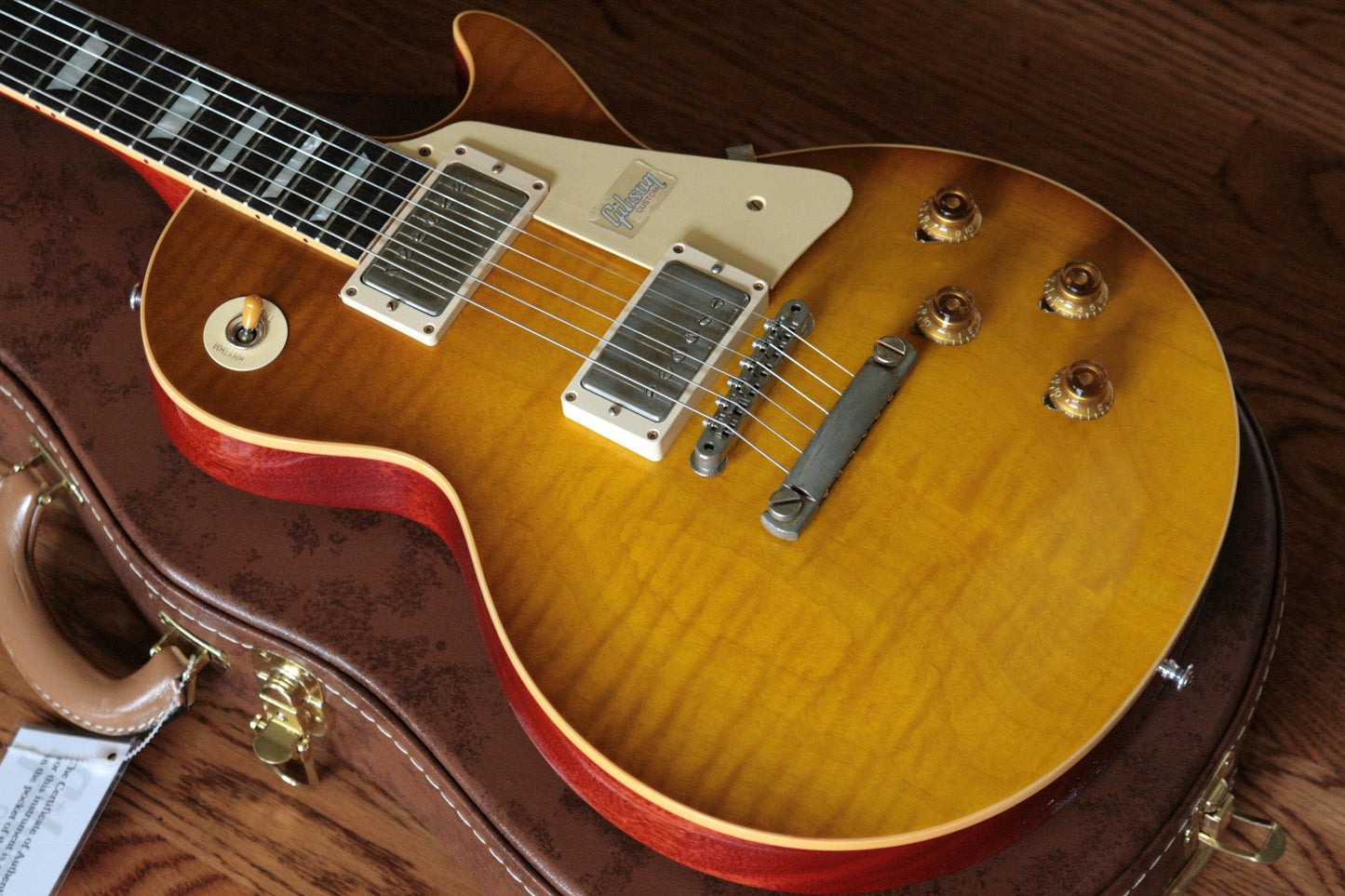 2018 Gibson 1958 Les Paul Historic Reissue! R8 58 Honey Lemon Fade Custom Shop TH Specs