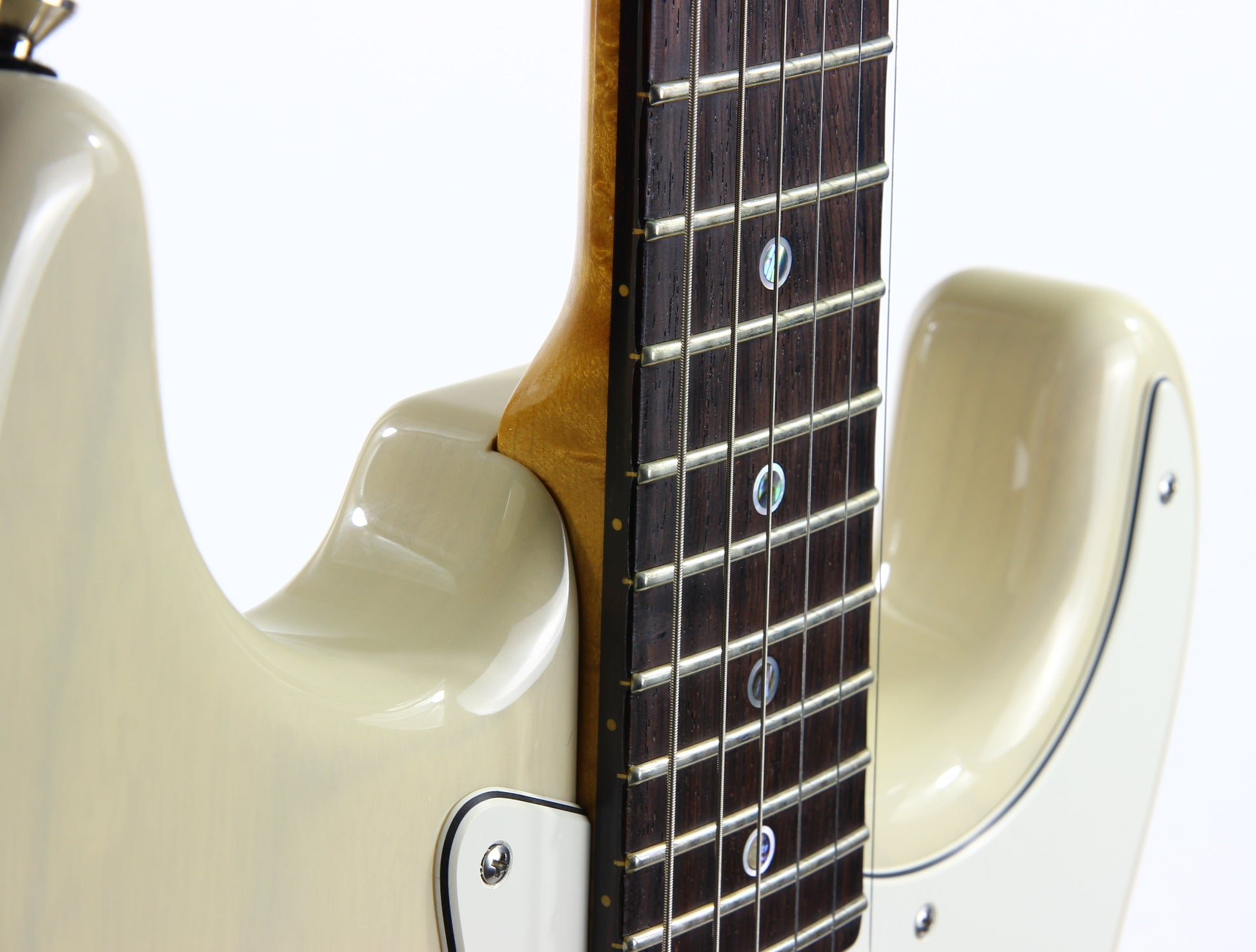 2013 Grosh 20th Anniversary NOS Retro BRAZILIAN ROSEWOOD Board -- Birdseye Maple, 1-Piece Swamp Ash, Mary Kay Strat S Stratocaster