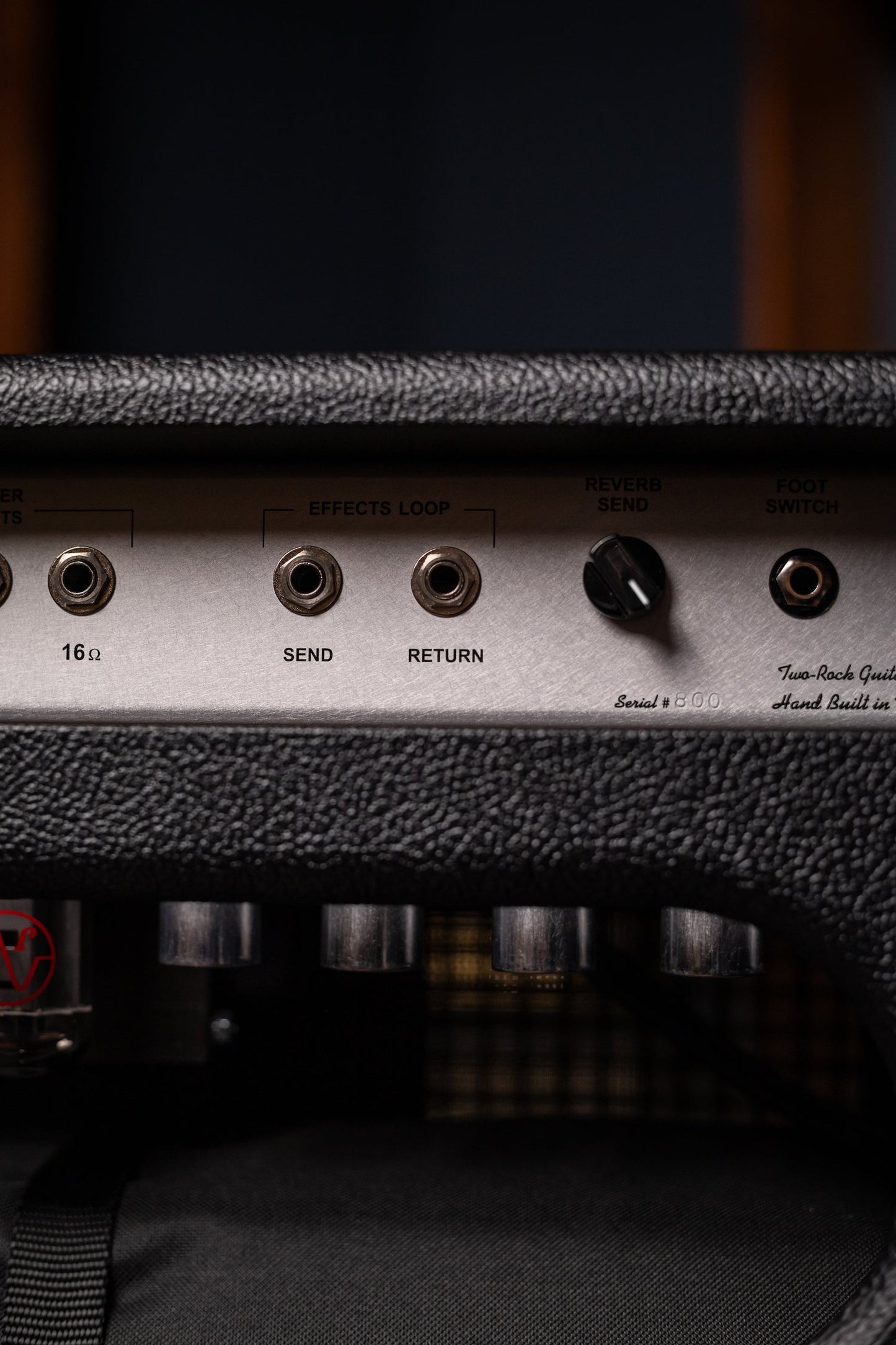 PRE-ORDER | Two-Rock Bloomfield Drive 100/50w Tube Head and Cabinet - Black Bronco Tolex, Large Checked Cloth, White Piping