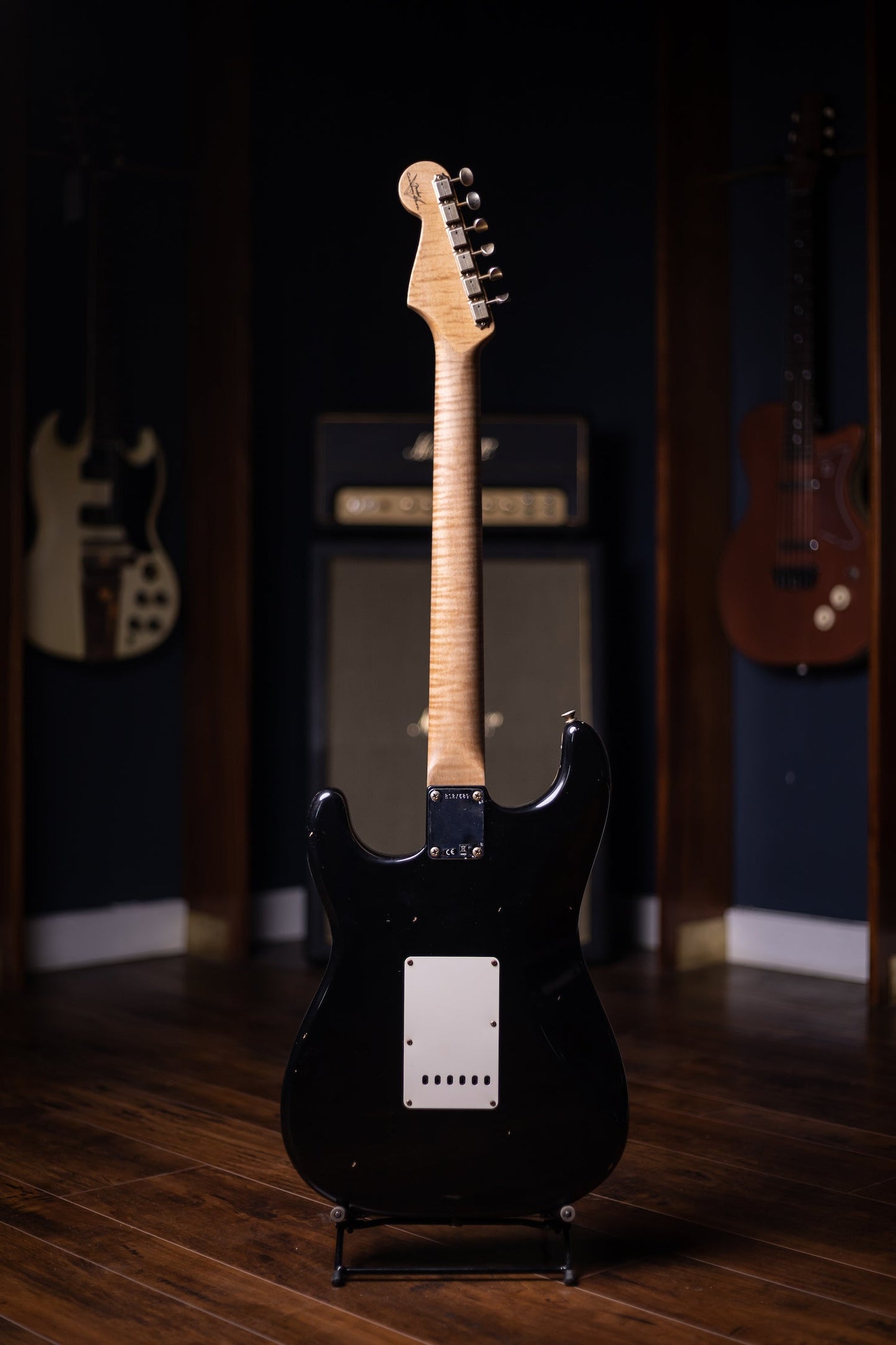 Used 2023 Fender Custom Shop 1960 Journeyman Relic Stratocaster Electric Guitar - Black