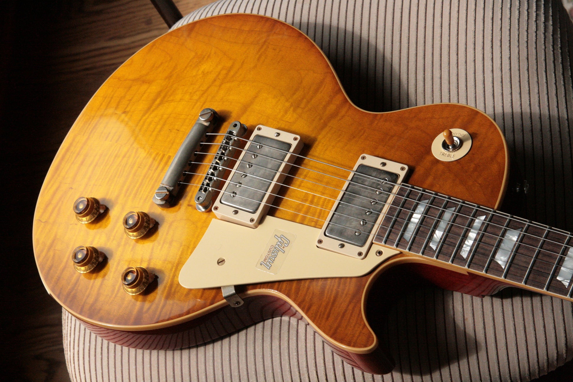 2018 Gibson 1959 Les Paul Historic Reissue! R9 59 HONEY LEMON FADE Custom Shop TH Spec
