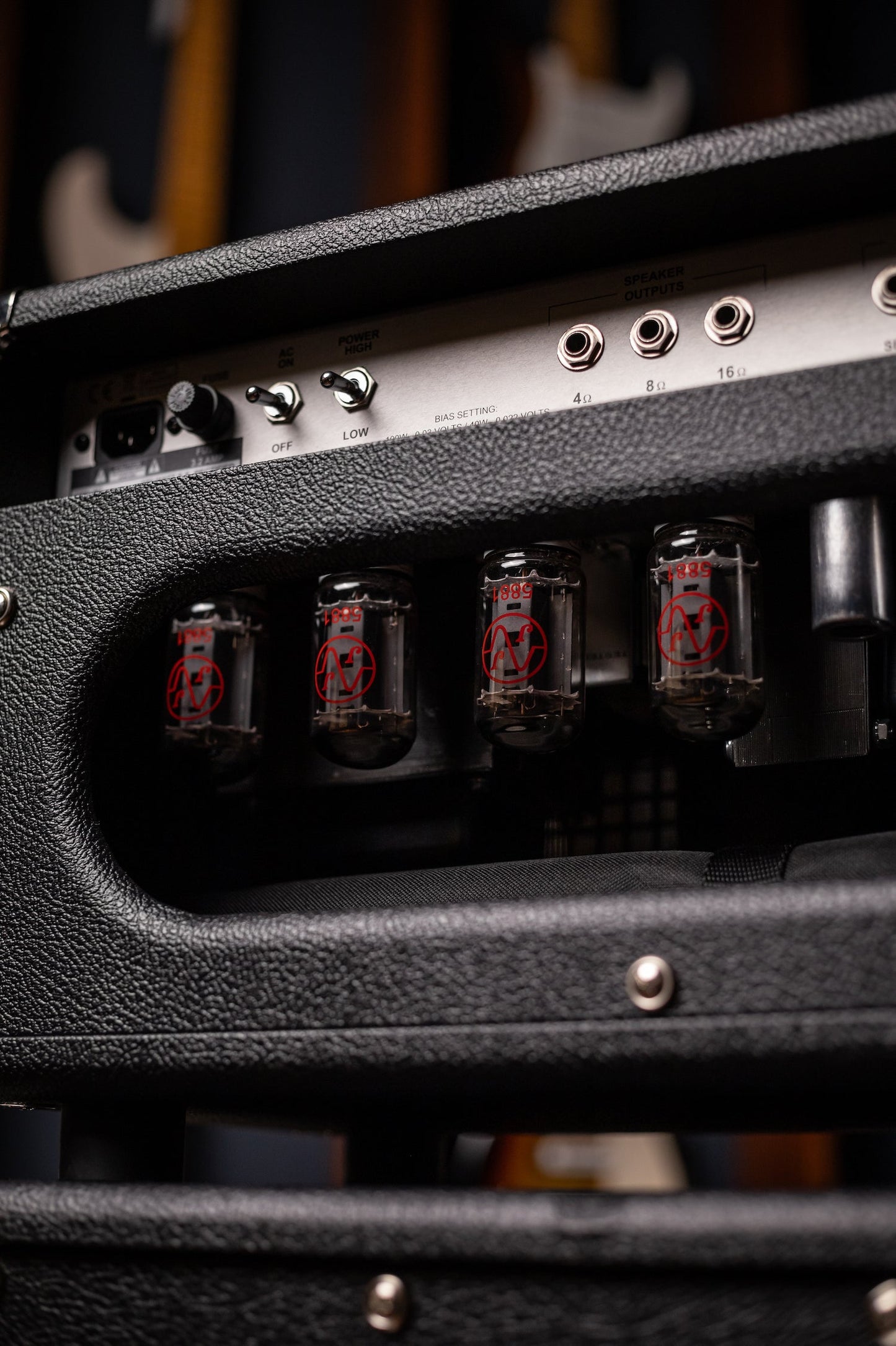 PRE-ORDER | Two-Rock Bloomfield Drive 100/50w Tube Head and Cabinet - Black Bronco Tolex, Large Checked Cloth, White Piping
