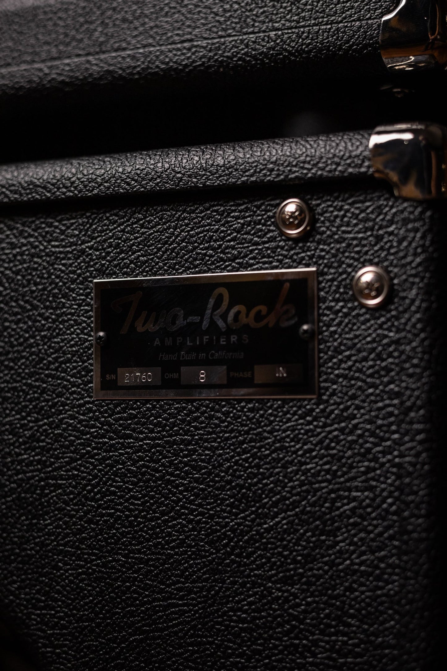 PRE-ORDER | Two-Rock Bloomfield Drive 100/50w Tube Head and Cabinet - Black Bronco Tolex, Large Checked Cloth, White Piping