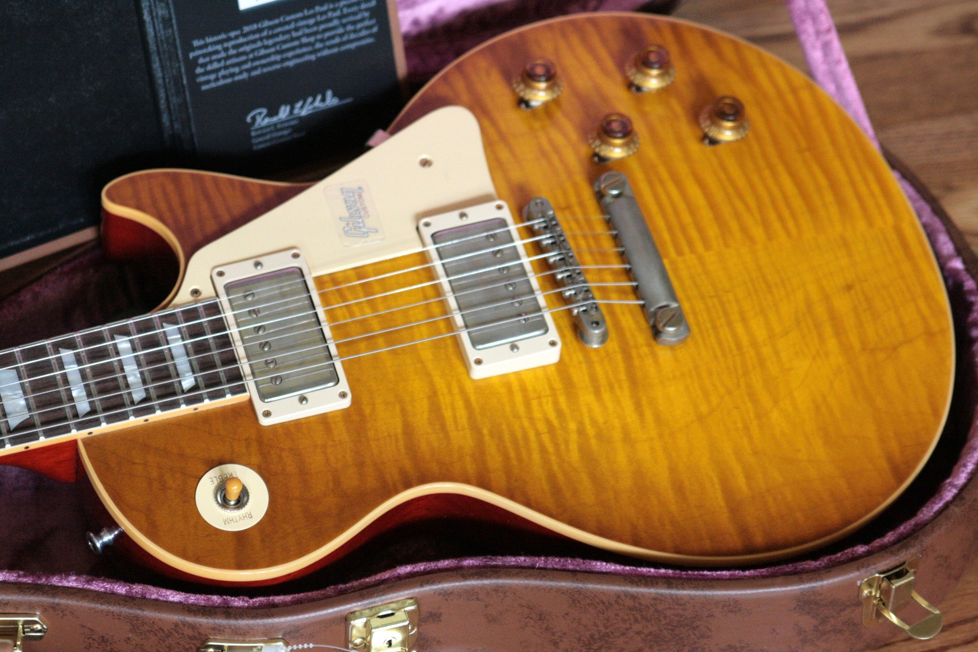 2018 Gibson 1959 Les Paul Historic Reissue! R9 59 HONEY LEMON FADE Custom Shop TH Spec