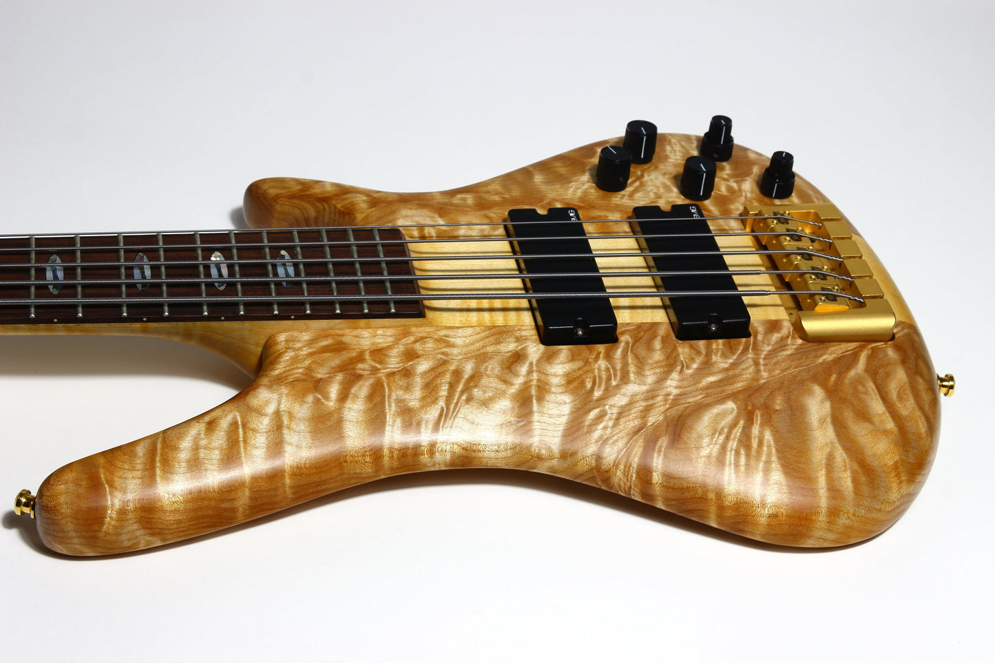 UNPLAYED! 1992 USA Stuart Spector Designs SD-5 Bass - SSD WOODSTOCK ERA, Neck-Through!