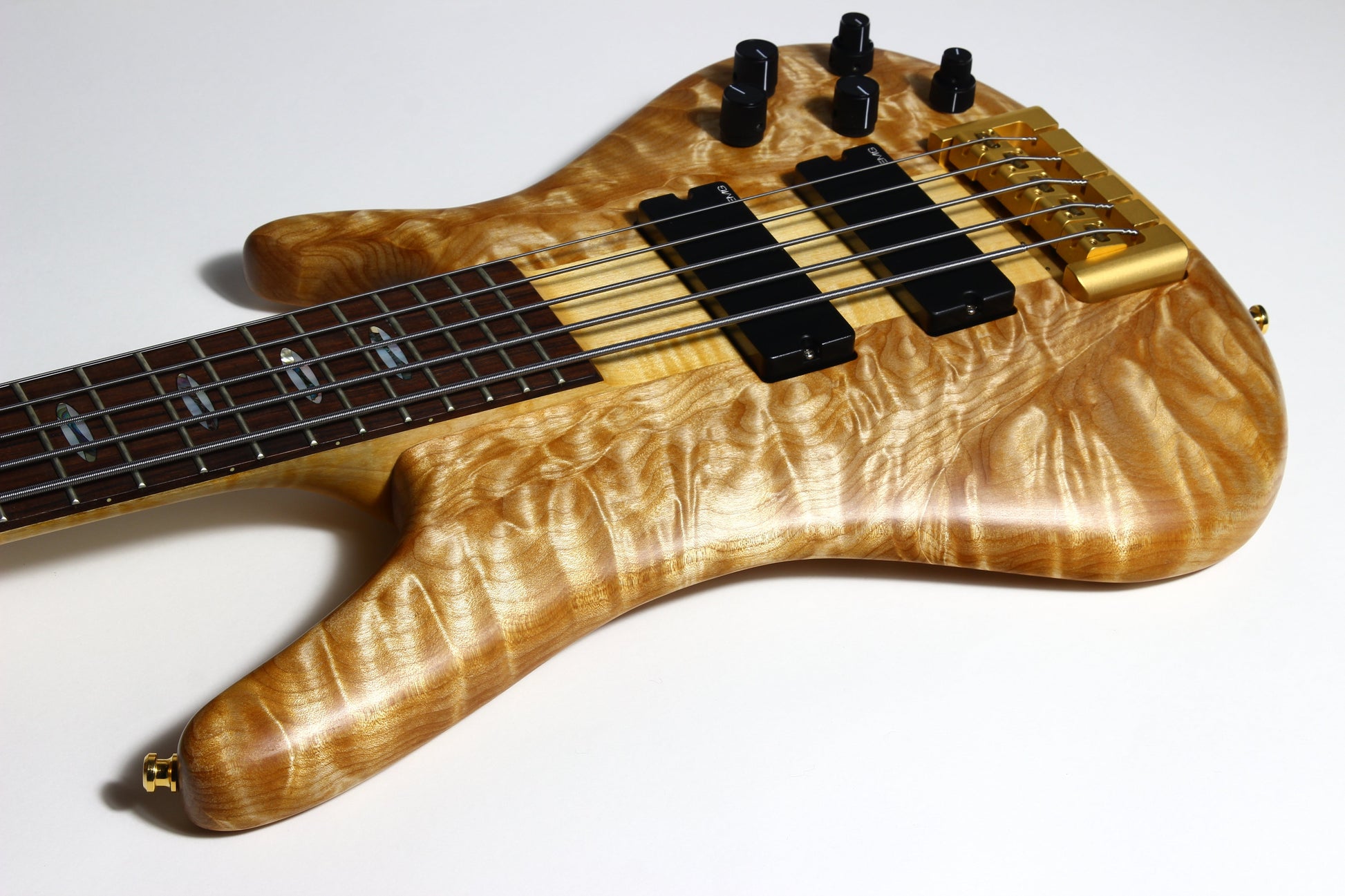 UNPLAYED! 1992 USA Stuart Spector Designs SD-5 Bass - SSD WOODSTOCK ERA, Neck-Through!