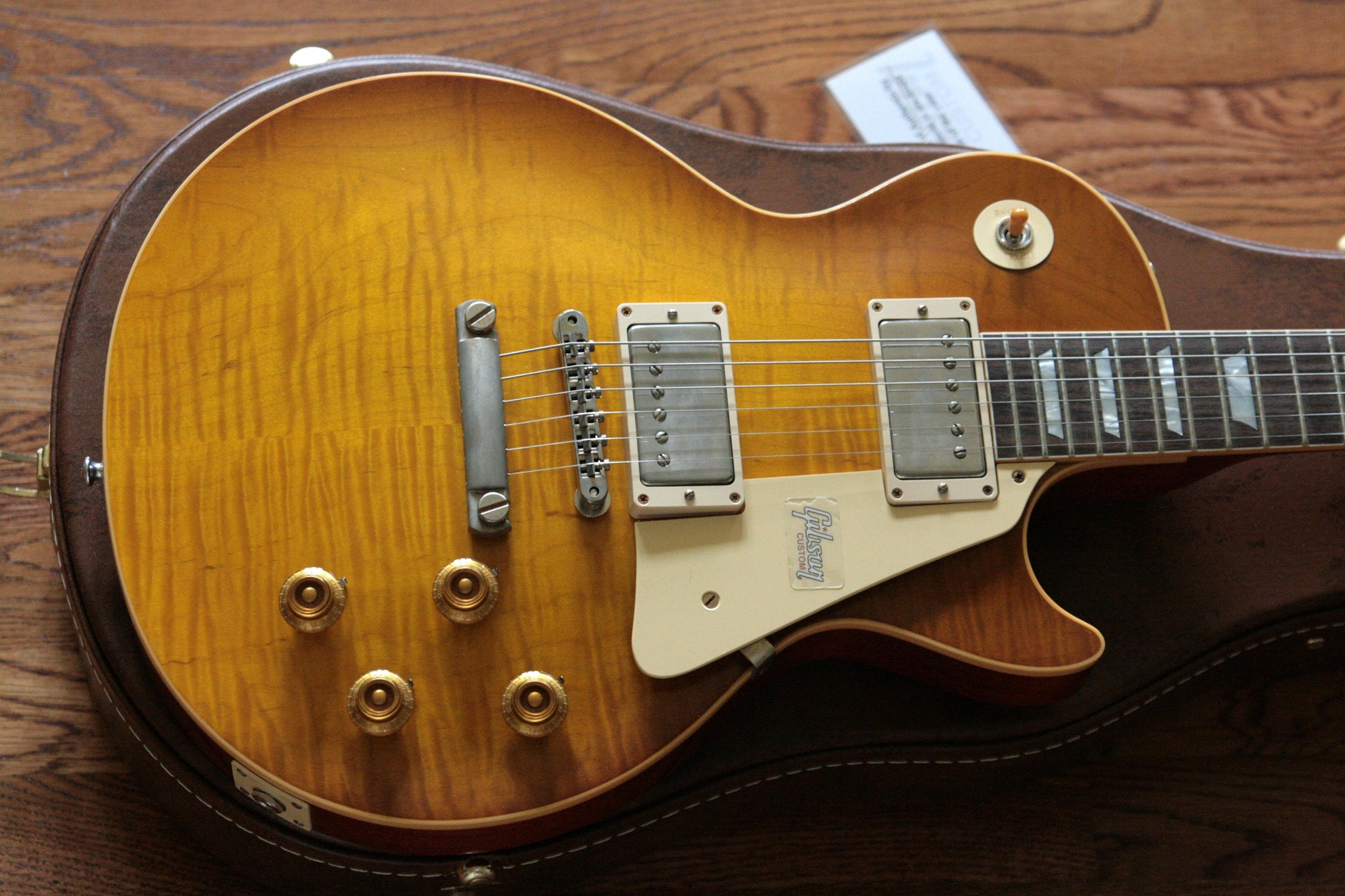 2018 Gibson 1959 Les Paul Historic Reissue! R9 59 HONEY LEMON FADE Custom Shop TH Spec
