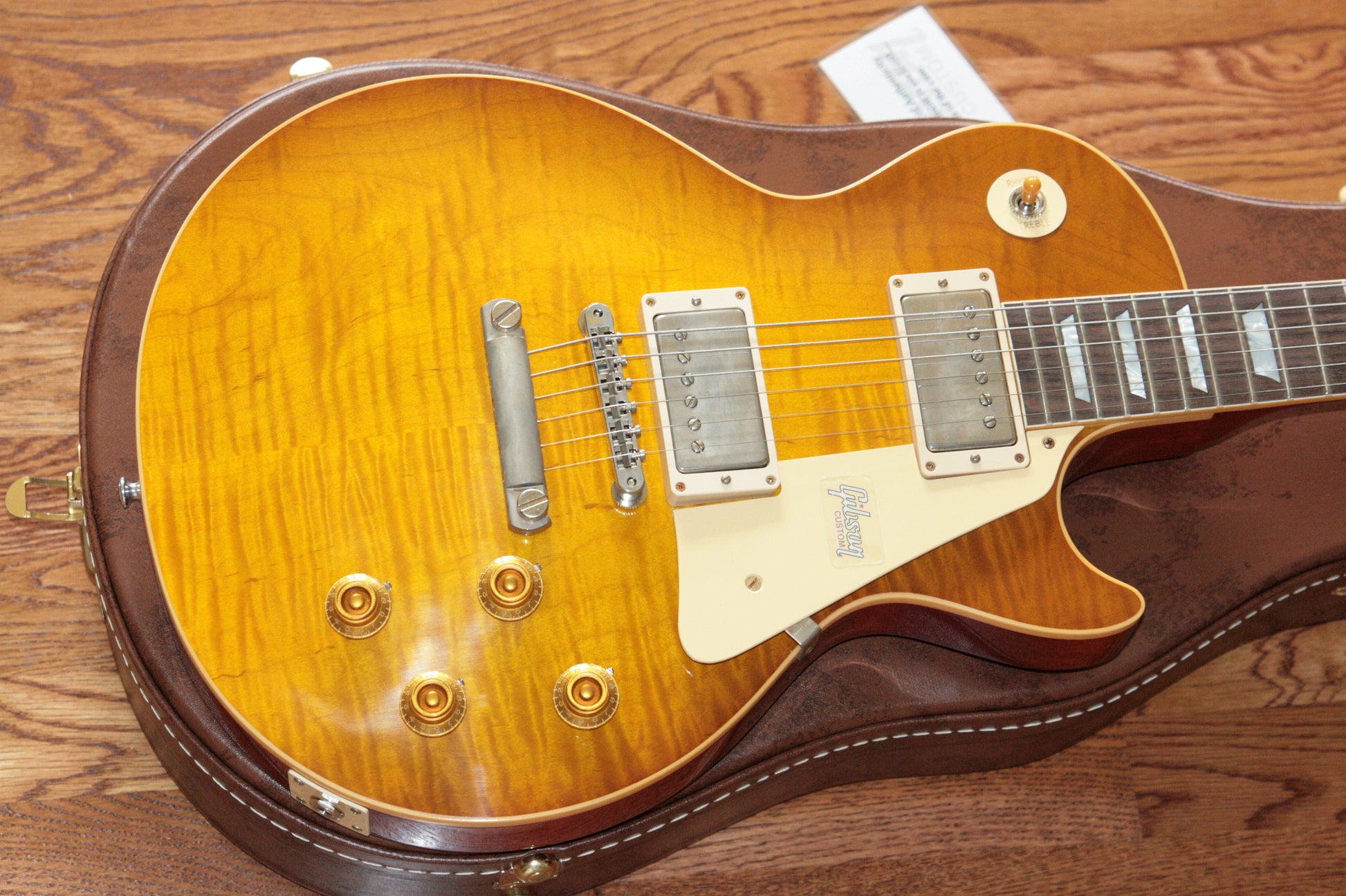 2018 Gibson 1959 Les Paul Historic Reissue! R9 59 HONEY LEMON FADE Custom Shop TH Spec