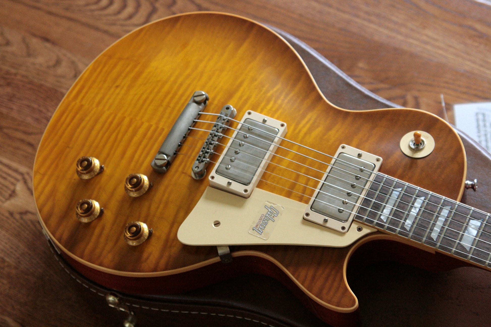2018 Gibson 1959 Les Paul Historic Reissue! R9 59 HONEY LEMON FADE Custom Shop TH Spec