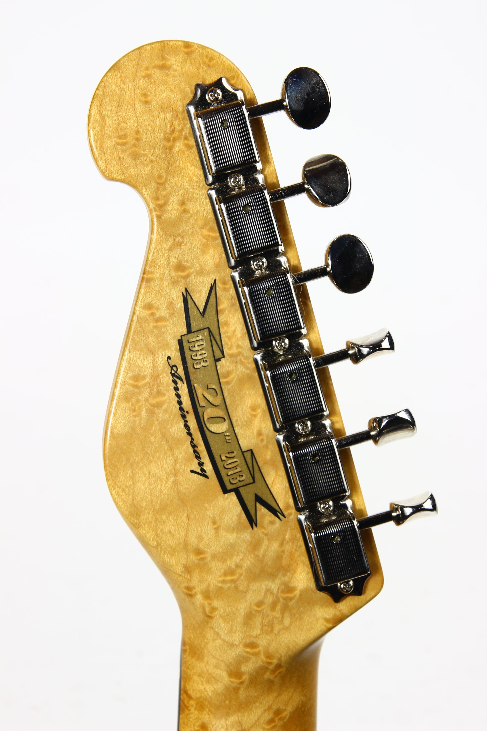 2013 Grosh 20th Anniversary NOS Retro BRAZILIAN ROSEWOOD Board -- Birdseye Maple, 1-Piece Swamp Ash, Mary Kay Strat S Stratocaster
