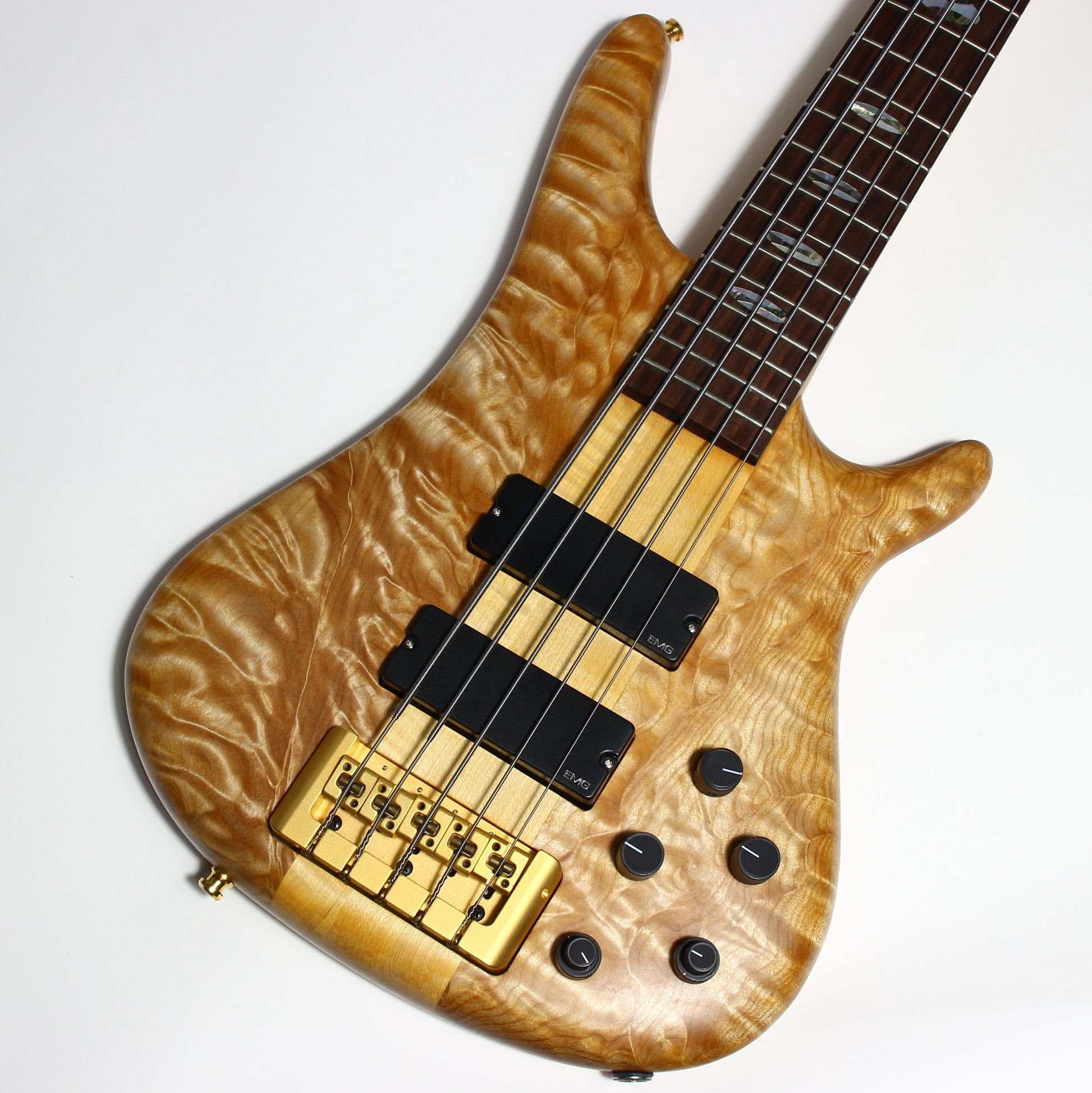 UNPLAYED! 1992 USA Stuart Spector Designs SD-5 Bass - SSD WOODSTOCK ERA, Neck-Through!