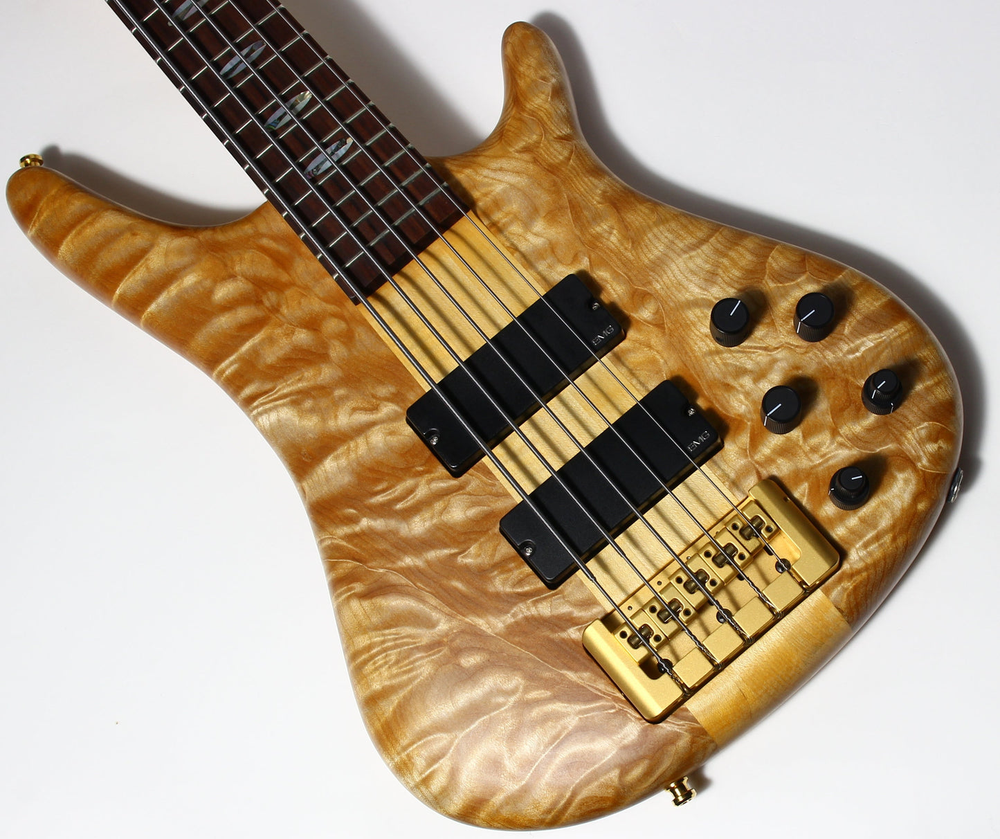 UNPLAYED! 1992 USA Stuart Spector Designs SD-5 Bass - SSD WOODSTOCK ERA, Neck-Through!
