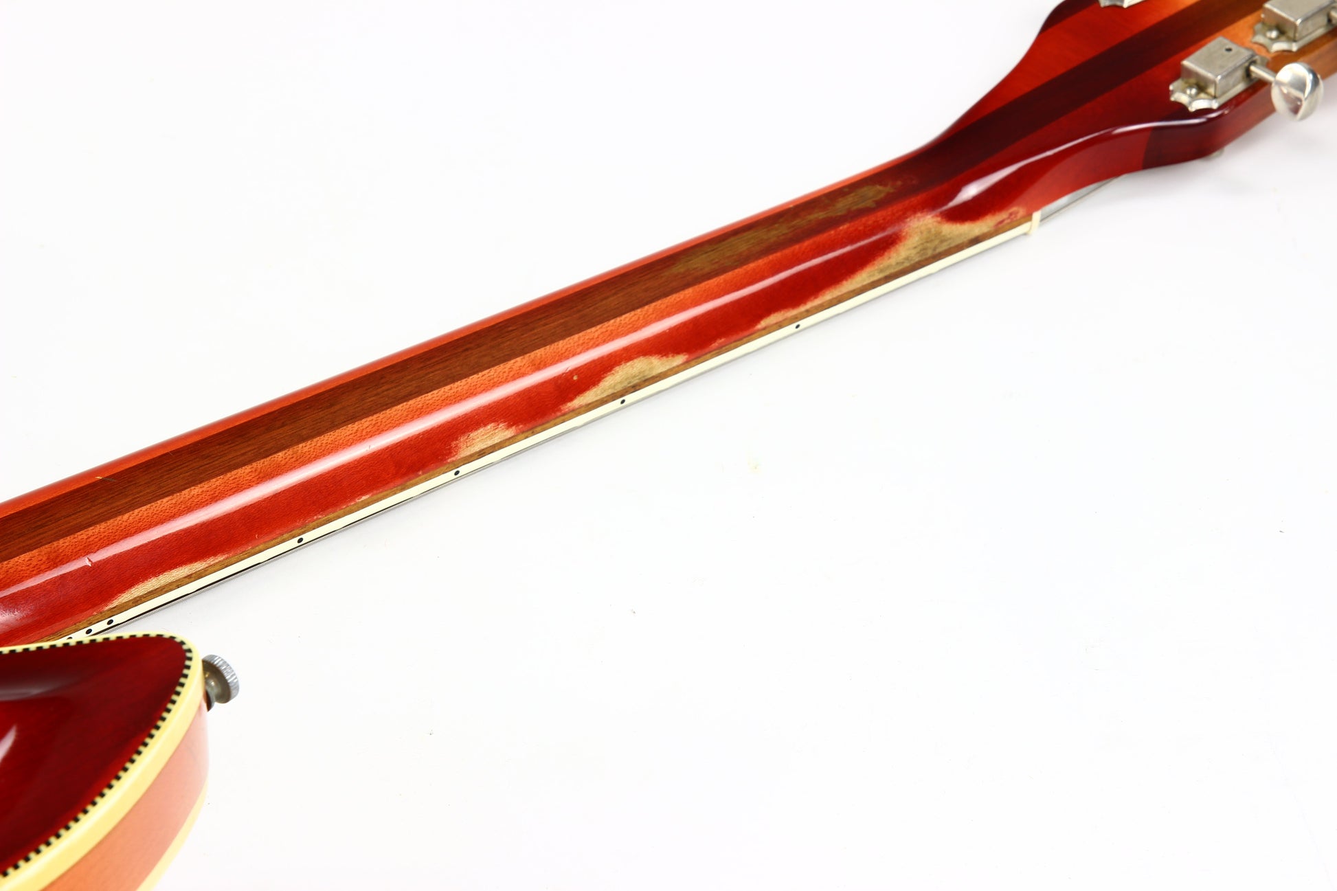 1969 Rickenbacker 381 Fireglo Sunburst German Carve VINTAGE GUITAR Checkerboard Binding!