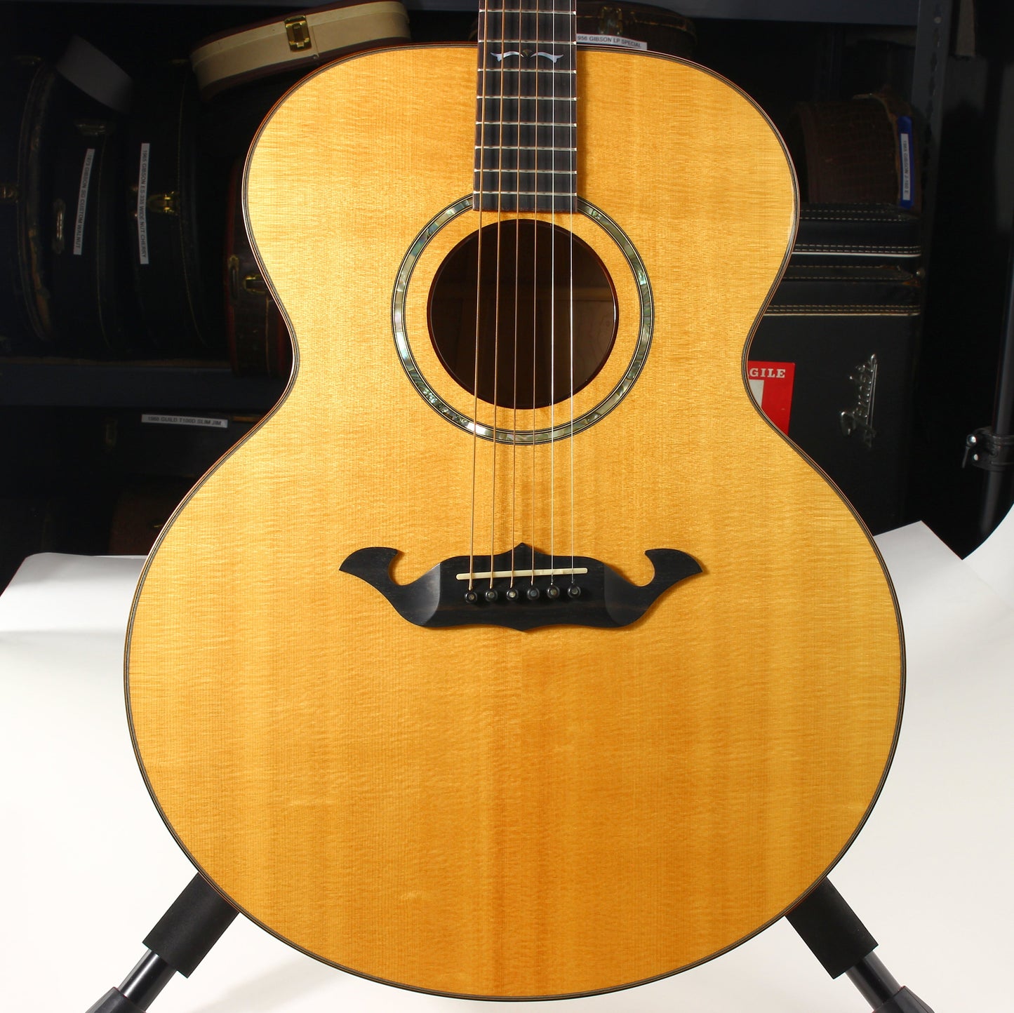 1994 Taylor 915-M Limited Edition - Jumbo 900 Series, Birdseye Maple, 3-Piece Back! John Denver!