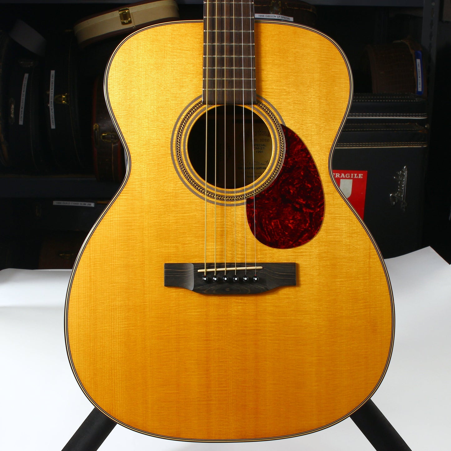 CLEAN! 1991 Martin Special OM-21 Acoustic Flat Top Guitar - like George Harrison! 1 of 36 Made!