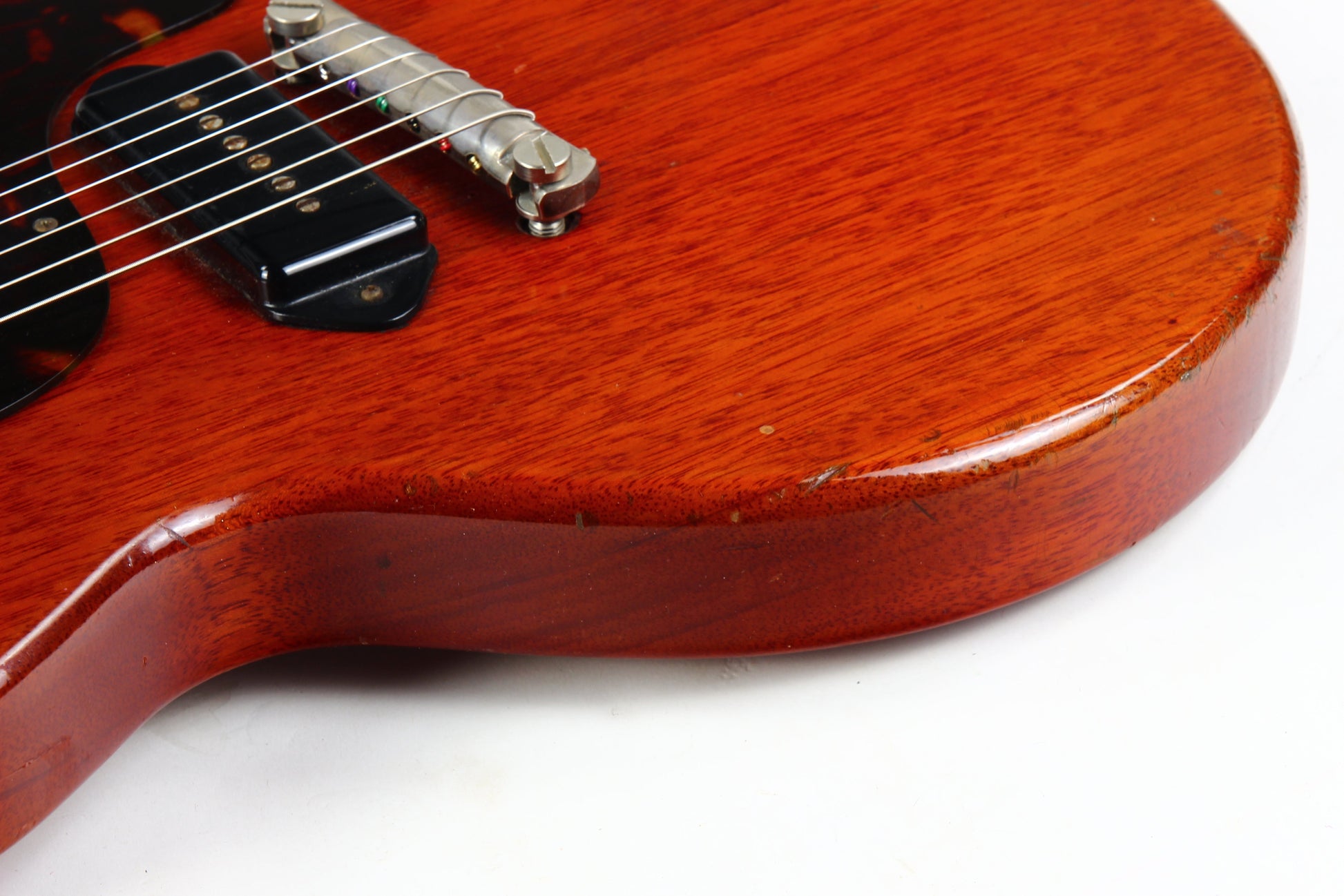 1960 Gibson Les Paul Jr. LP Junior Cherry Red Double Cut DC Cutaway
