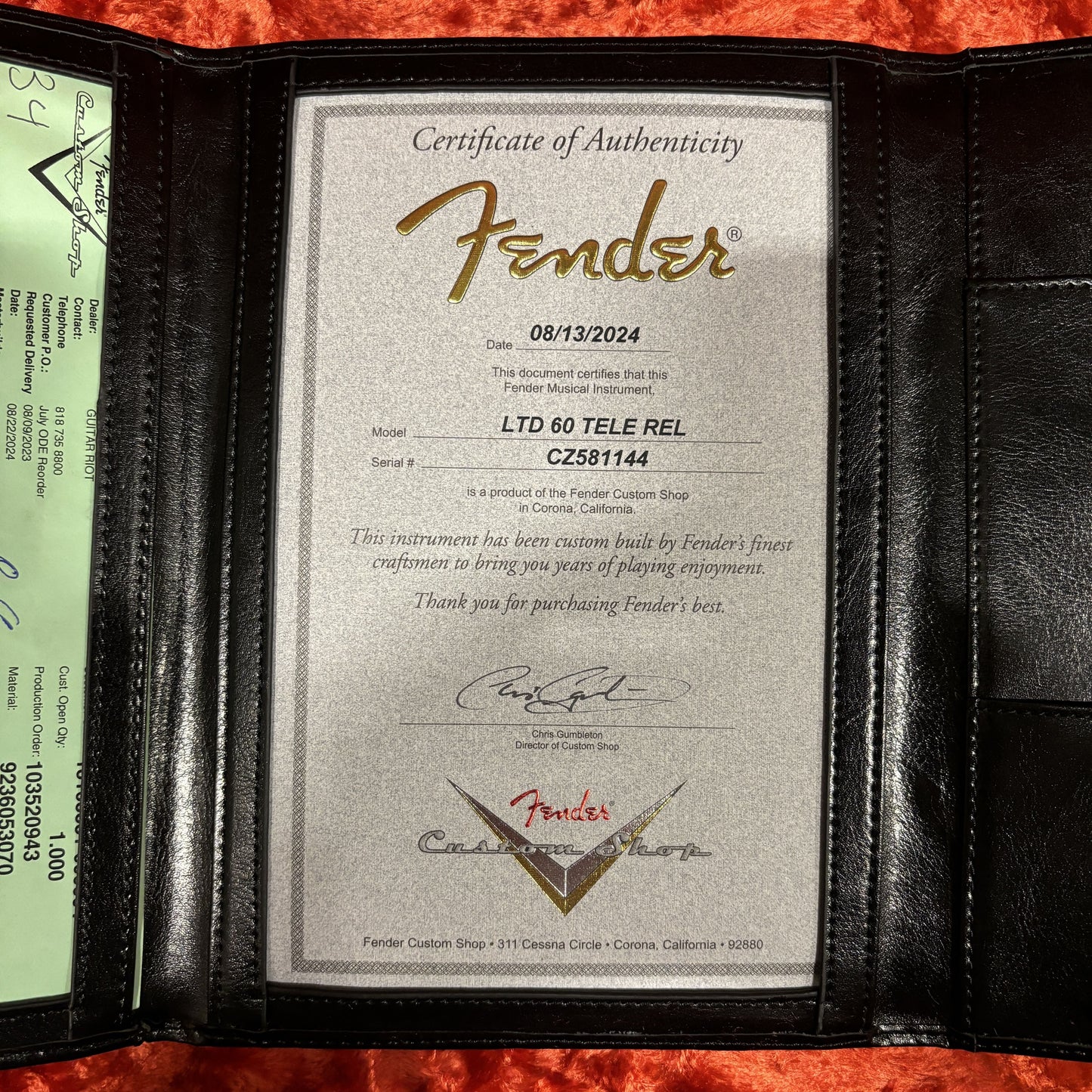 Fender Custom Shop Limited 1960 Telecaster Relic - Aged Olympic White