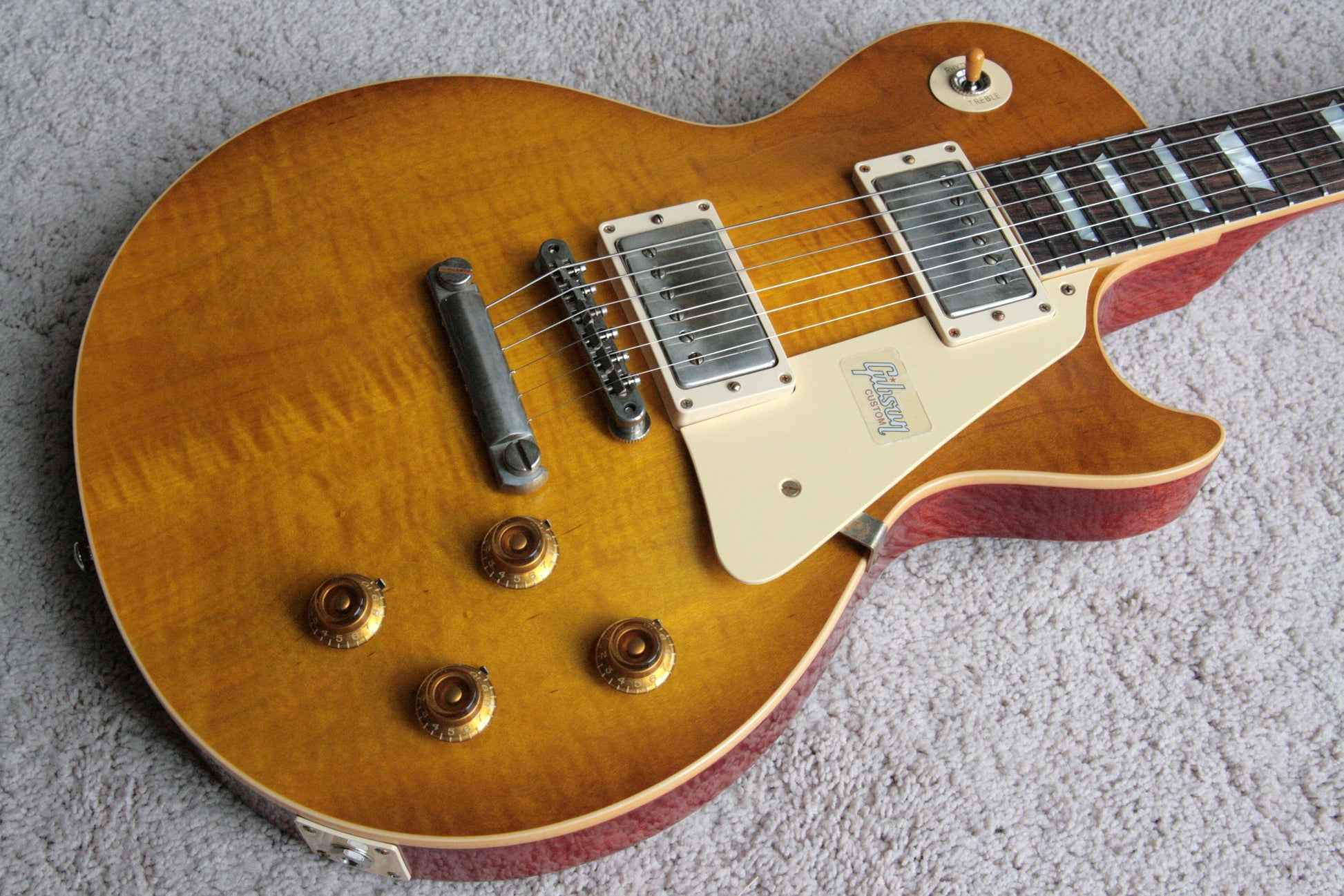 2018 Gibson 1958 Les Paul Historic Reissue! R8 58 Custom Shop Honey Lemon Fade TH Specs