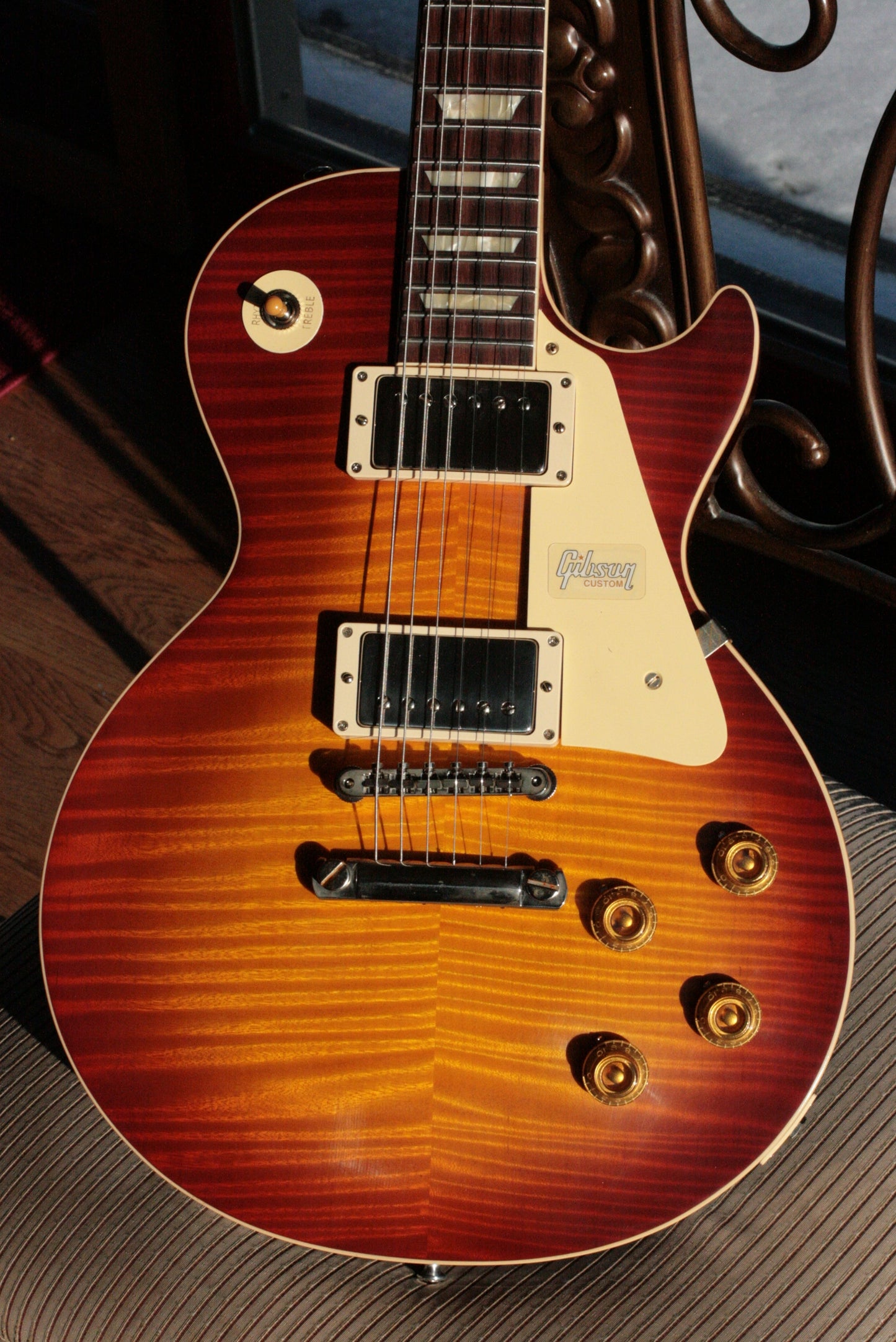 2019 Gibson 1959 Les Paul 60TH ANNIVERSARY Historic Reissue R9 59 Custom Shop Cherry Tea Burst