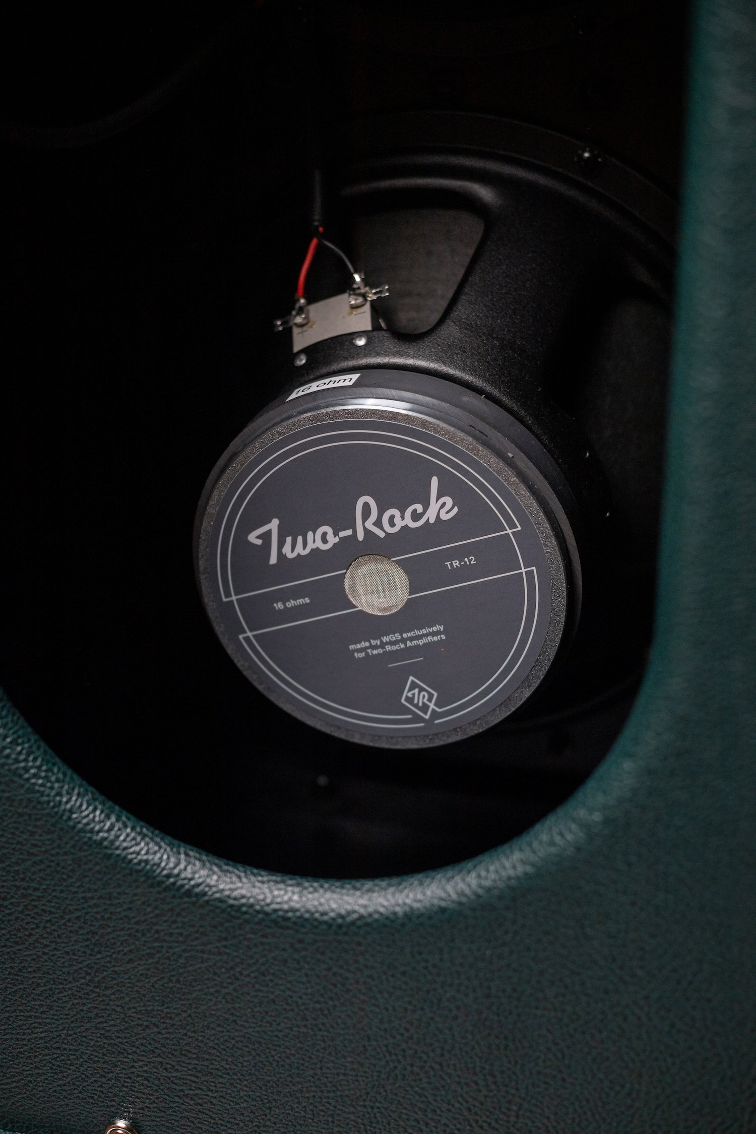 PRE-ORDER | Two-Rock Classic Reverb 100 Watt Head And 12-65B 2x12 Extension Cabinet - British Green, Salt & Pepper Cloth, White Piping