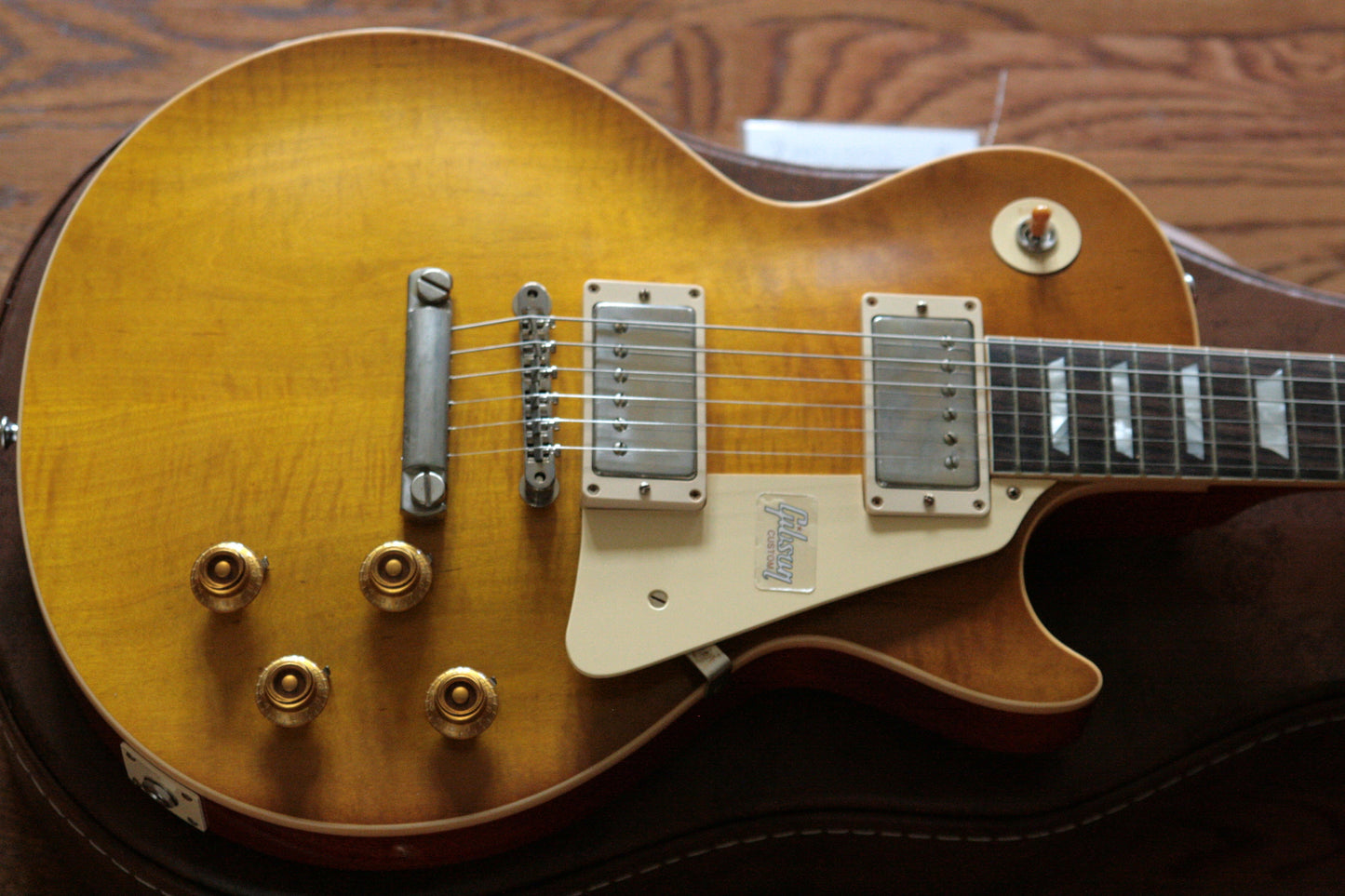 2018 Gibson 1958 Les Paul Historic Reissue! R8 58 Custom Shop Honey Lemon Fade TH Specs