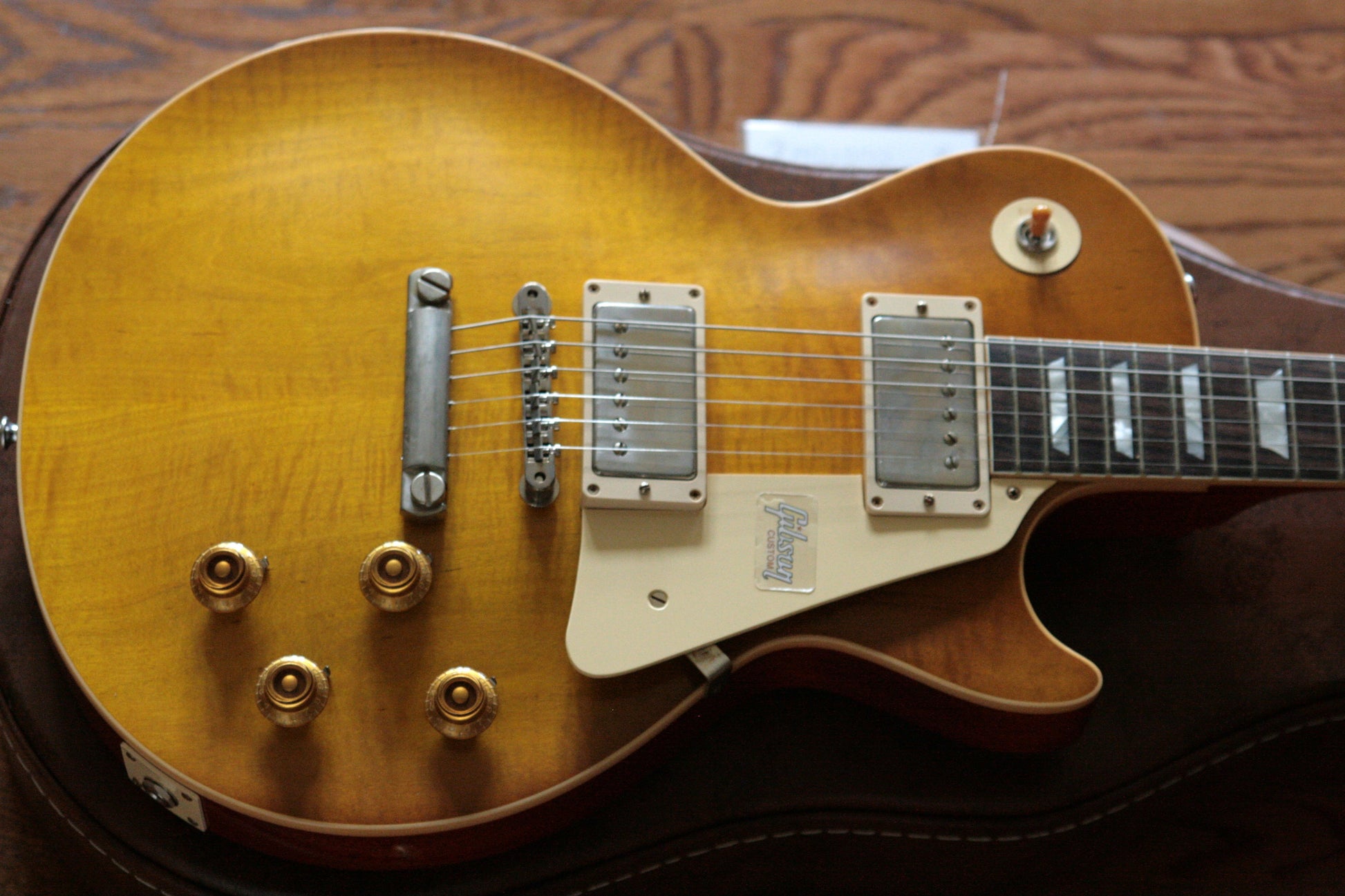 2018 Gibson 1958 Les Paul Historic Reissue! R8 58 Custom Shop Honey Lemon Fade TH Specs